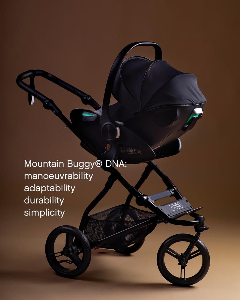 Mountain Buggy Swift 3 Wheeler Pushchair in Caviar 3 Wheelers MB-SW1v4caviar 9420015782028