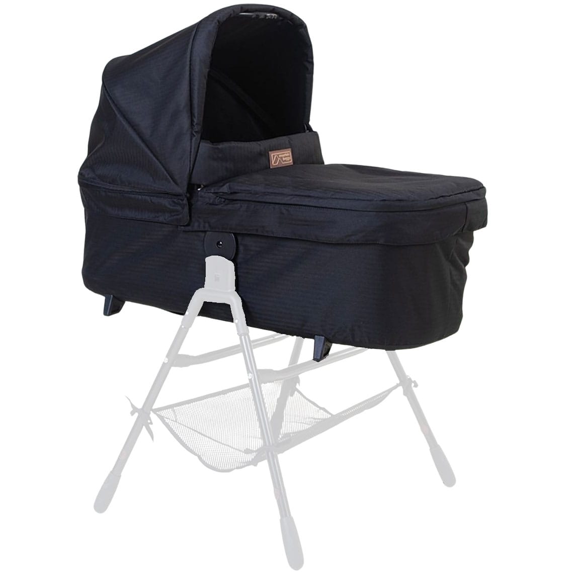 Mountain Buggy Carrycot Plus For Urban Jungle in Caviar Chassis & Carrycots mb-ccpuv4caviar 9420015782059