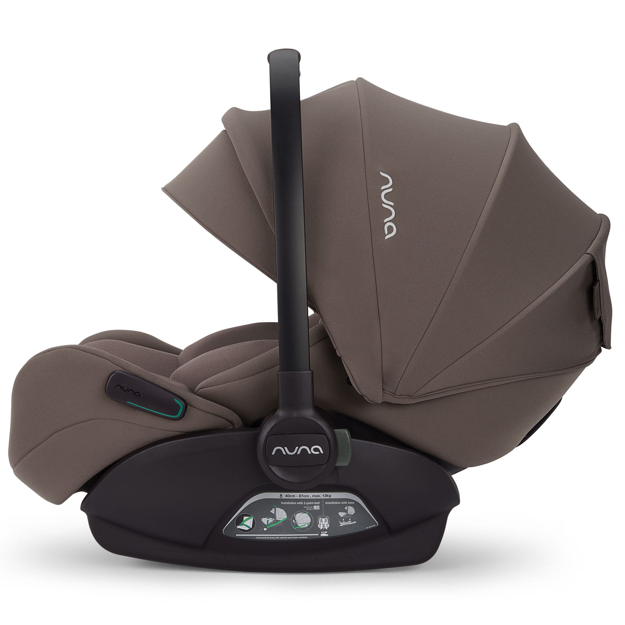 Nuna ARRA Flex Infant Carrier in Chestnut Baby Car Seats