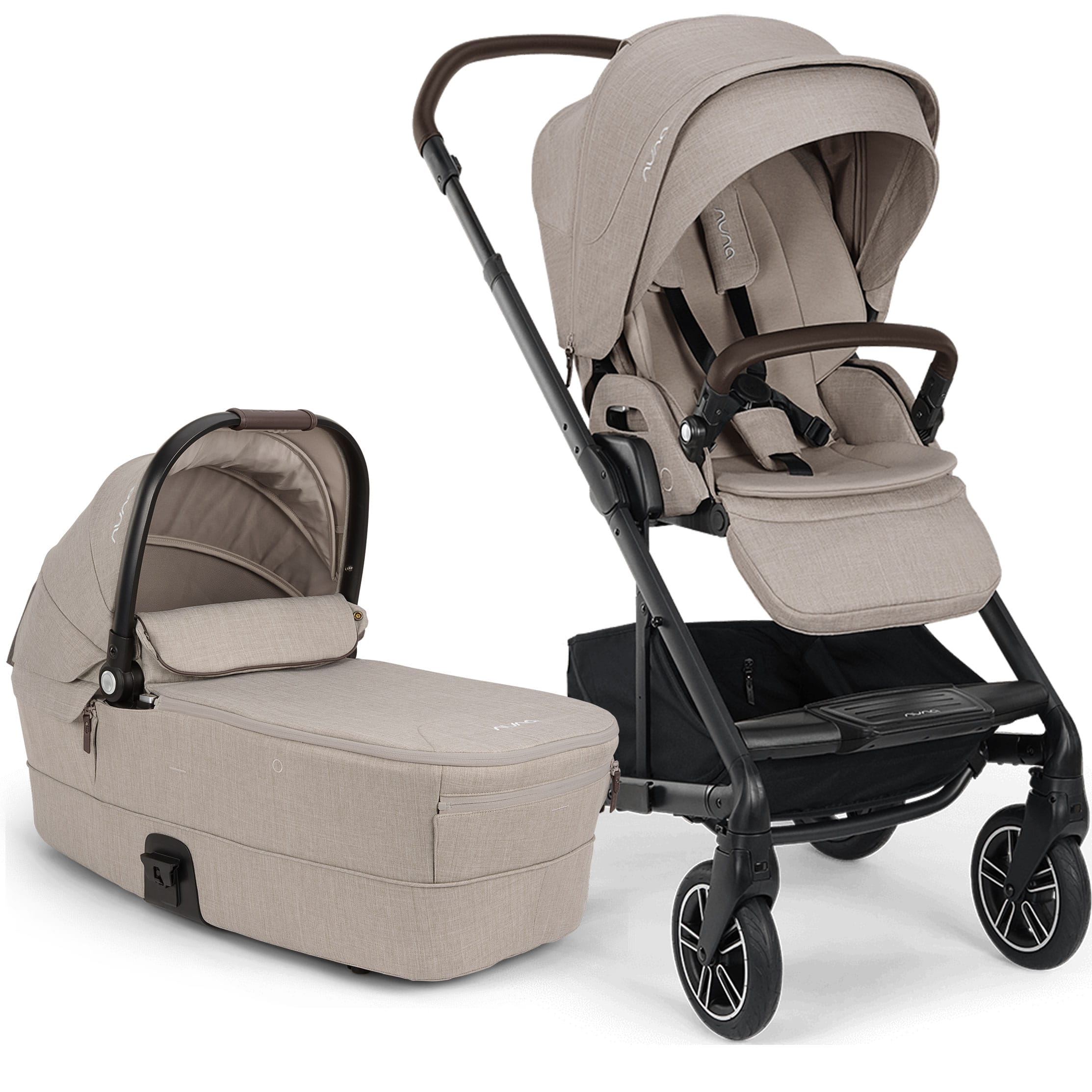 Nuna MIXX Next 2 in 1 Pram in Chateau Baby Prams 21351-MIXX-CHAT 8721094540518