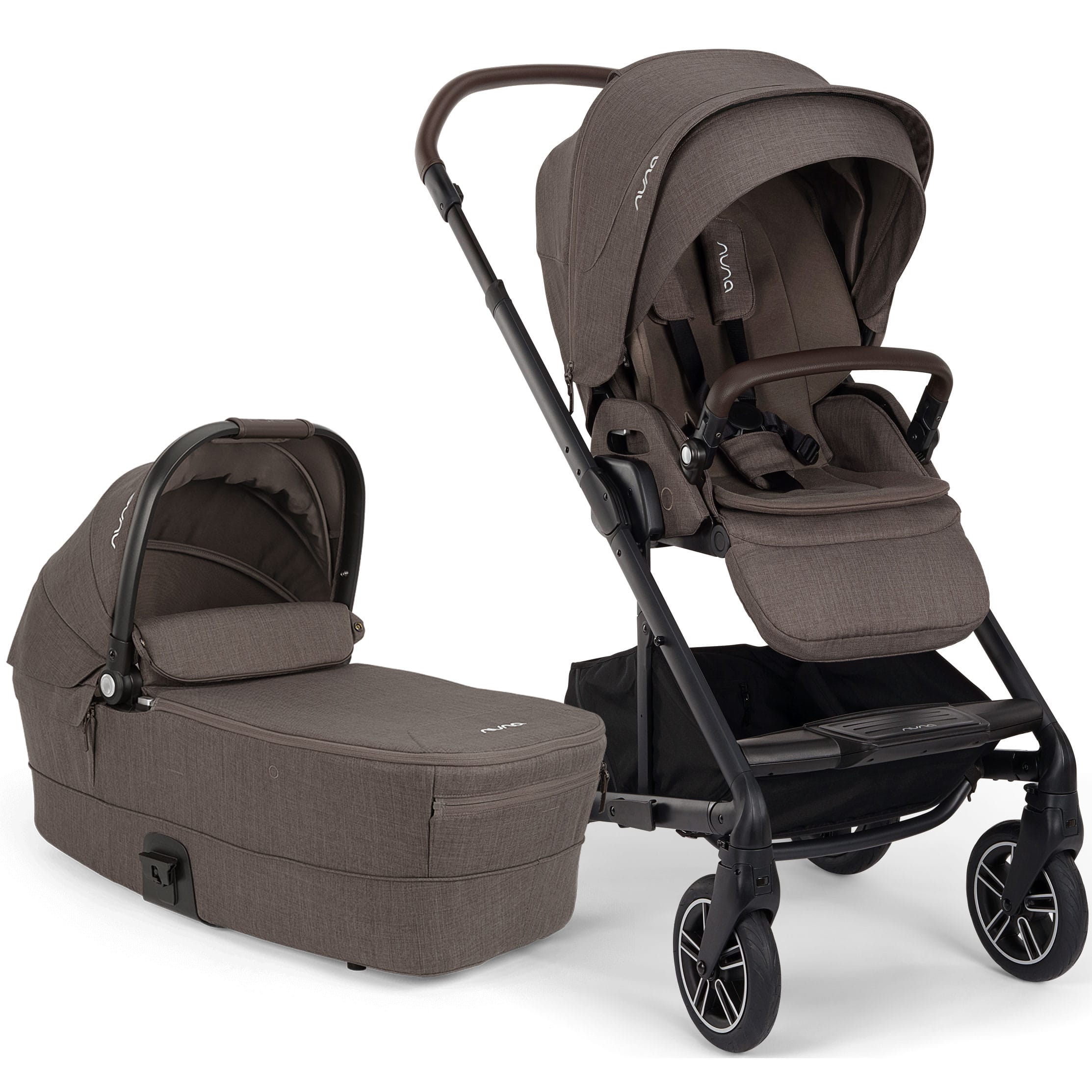 Nuna MIXX Next 2 in 1 Pram in Chestnut Baby Prams 21351-MIXX-CHST 8721094540525