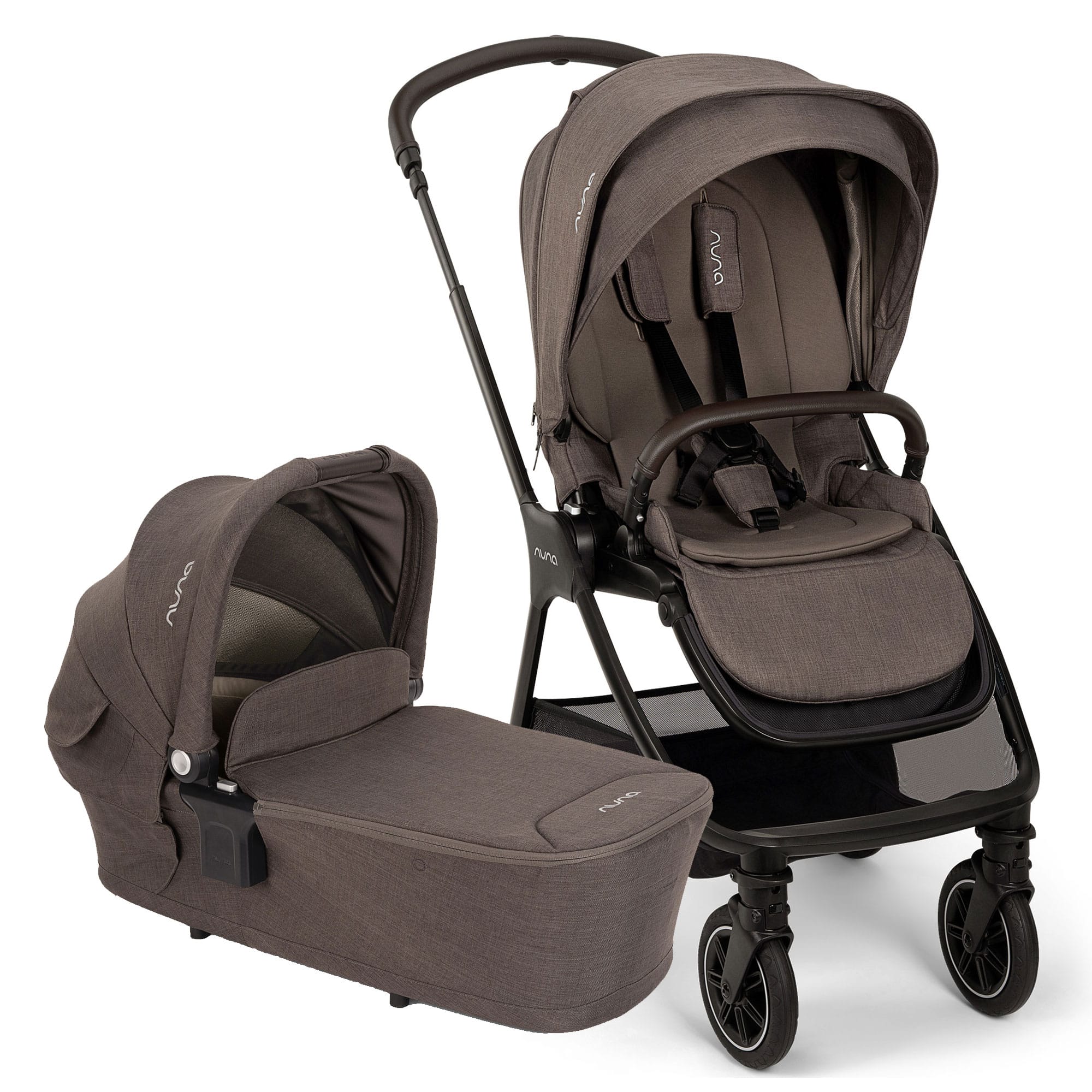 Nuna TRIV Next 2in1 Pram in Chestnut Baby Prams 21357-TRIV-CHES 8721094540228