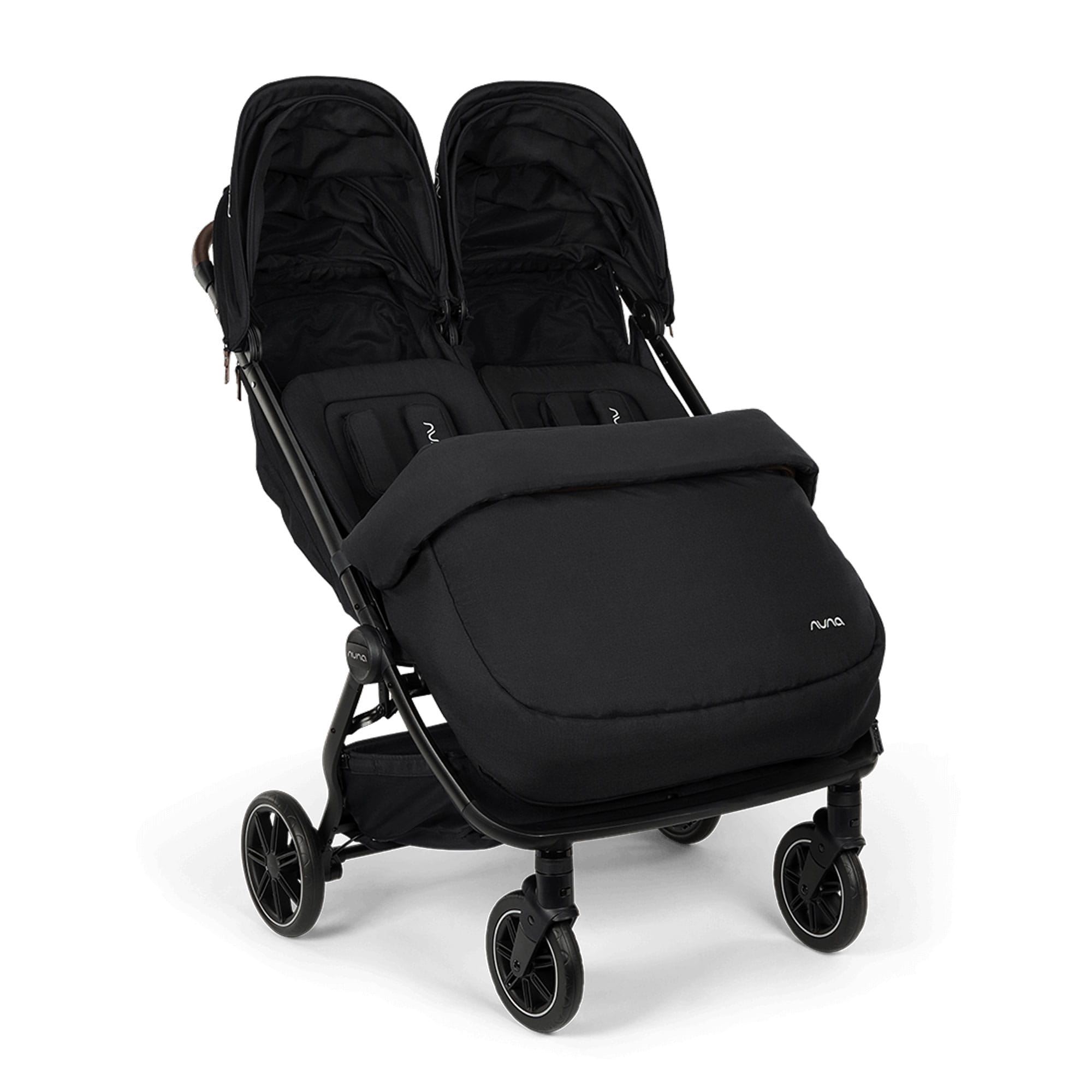 Nuna TRVL Dubl Footmuff in Caviar Baby Prams FT19800CVR 8721094542895