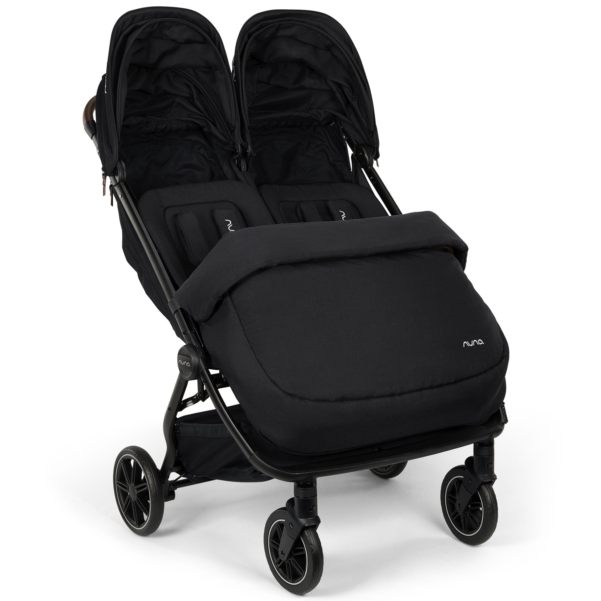 Nuna TRVL Dubl Footmuff in Caviar Baby Prams FT19800CVR 8721094542895