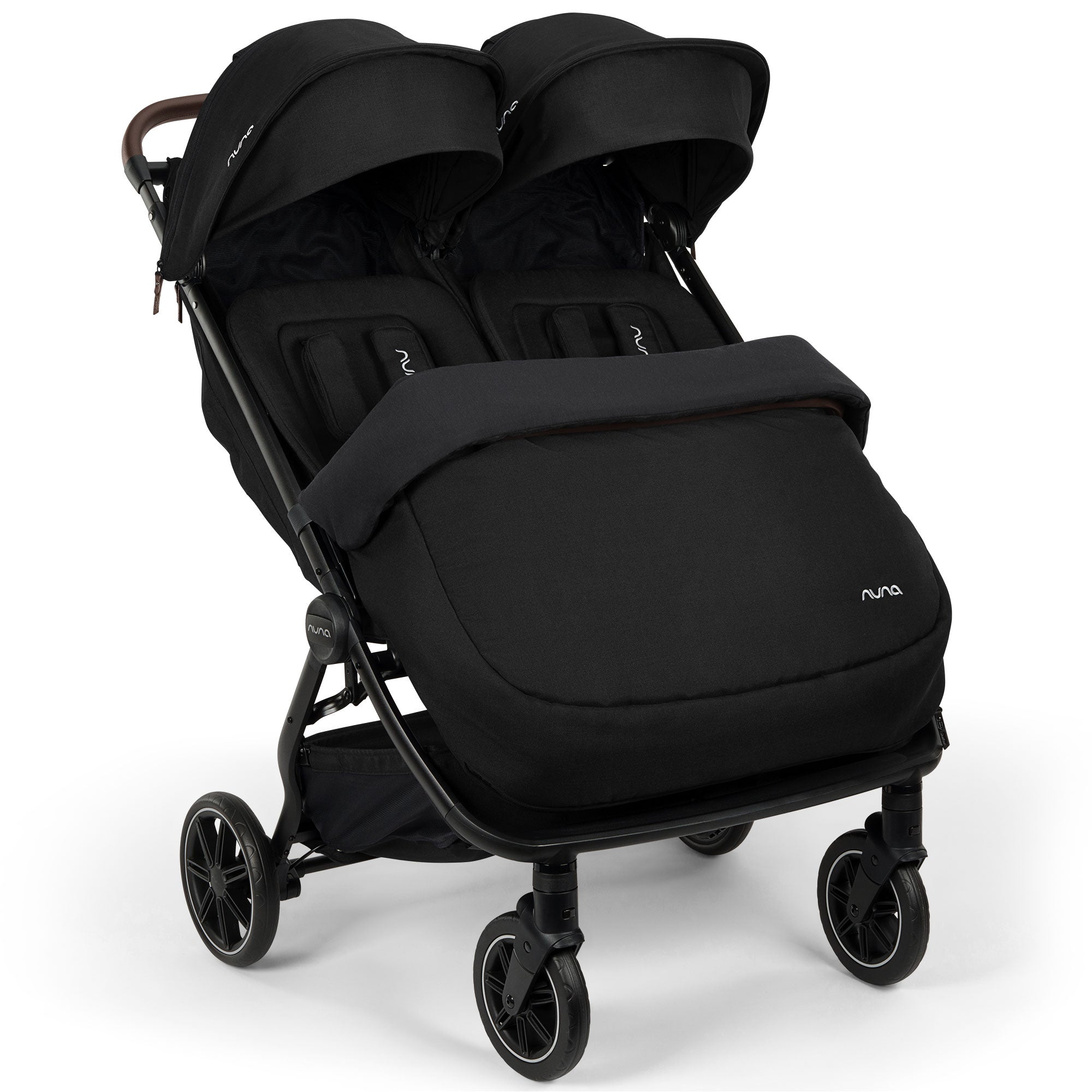 Nuna TRVL Dubl Footmuff in Caviar Baby Prams FT19800CVR 8721094542895
