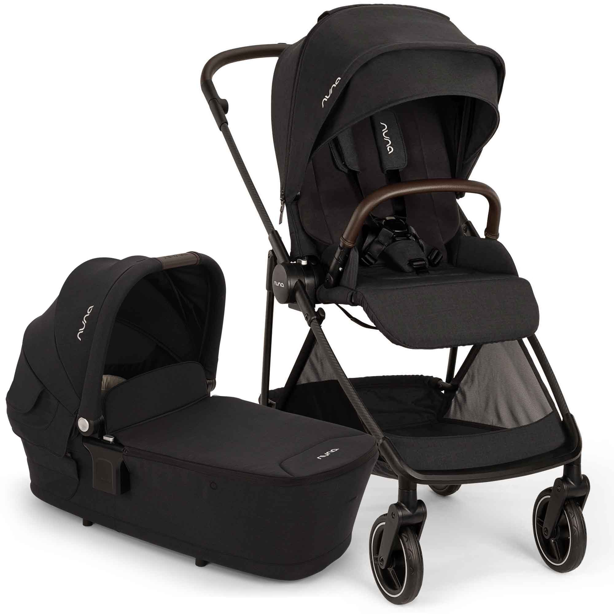 Nuna IXXA Next Stroller in Caviar