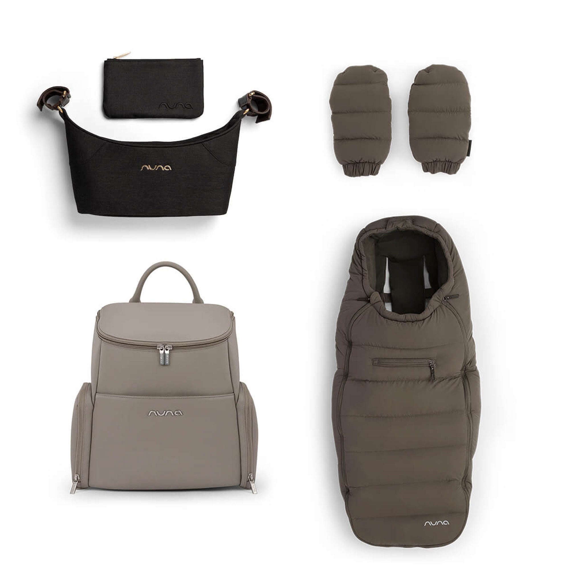 Nuna Stroller Accessory Bundle in Pistachio