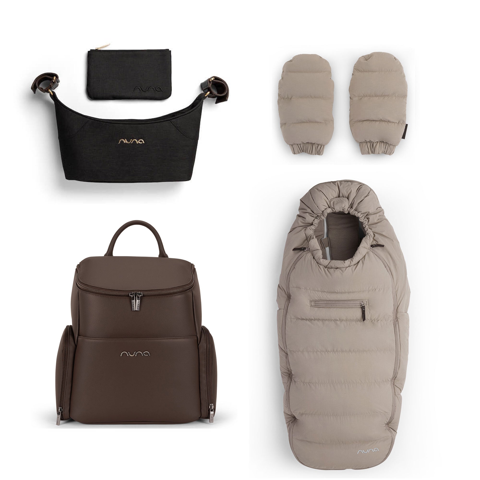 Nuna Stroller Accessory Bundle in Chateau