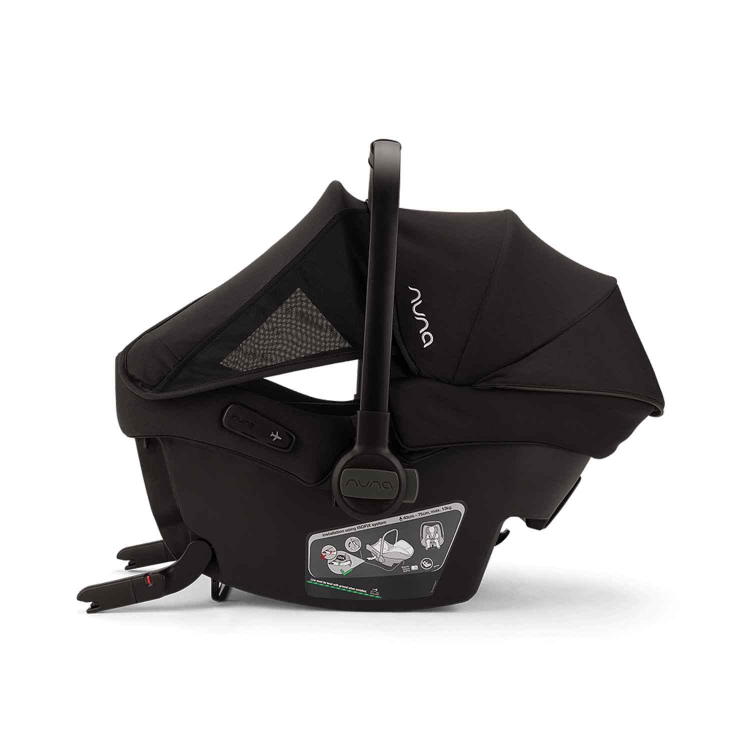 Nuna IXXA Next + PIPA Urbn Bundle in Caviar Travel Systems Z2BJIXXA1002UK 5056080617619
