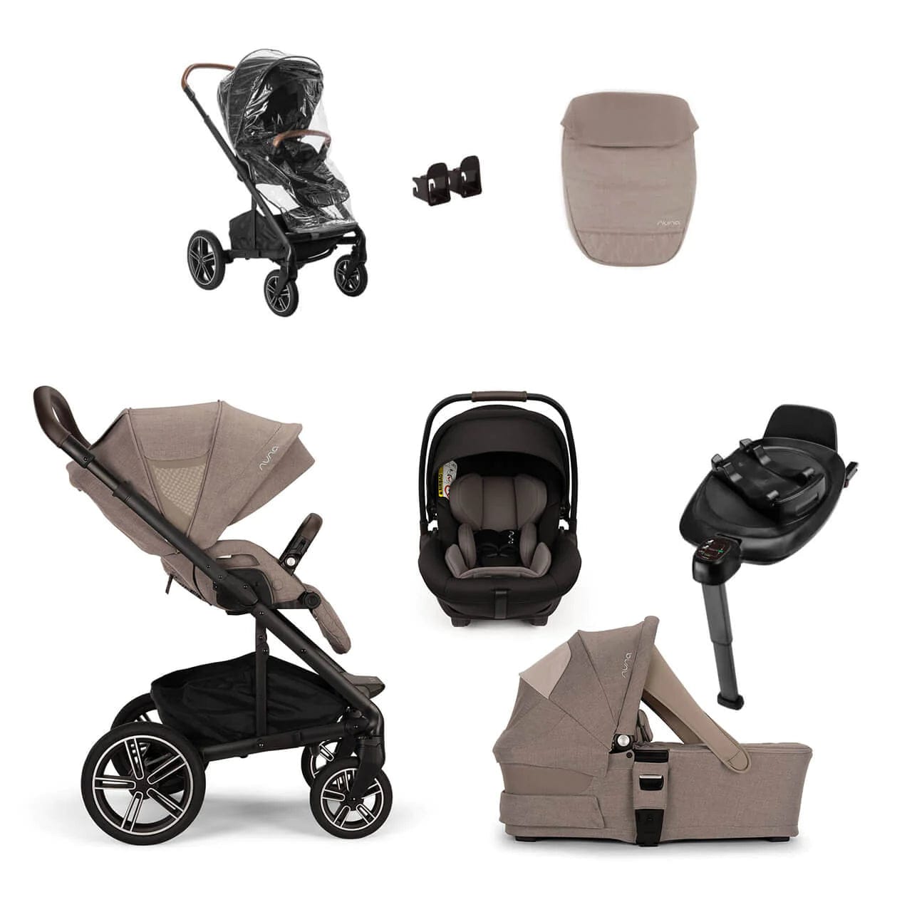 Nuna MIXX NEXT Generation ARRA Bundle - Cedar Travel Systems Z2BNMIXX1040UK 5056080617053