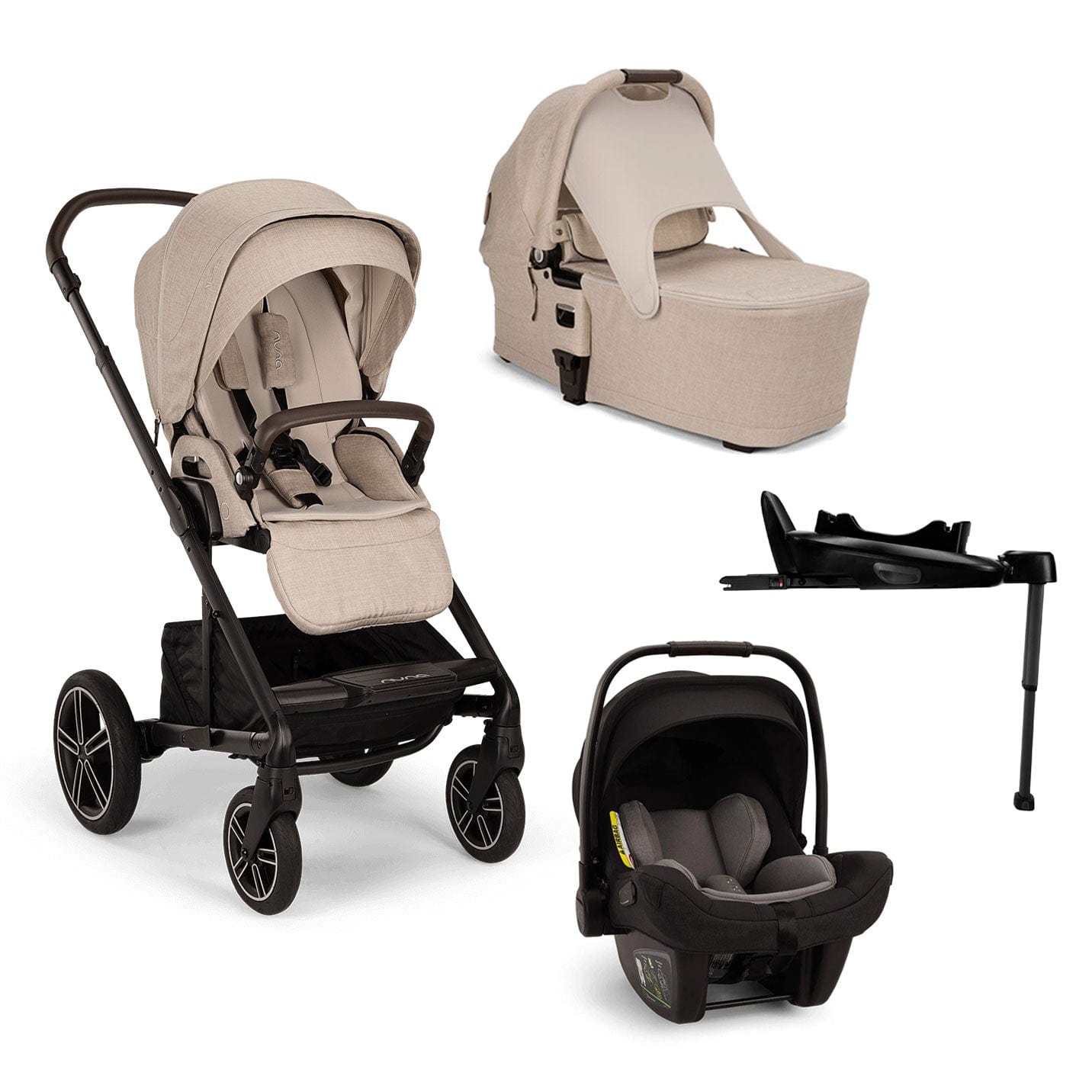 Nuna MIXX NEXT Generation PIPA Bundle - Biscotti Travel Systems Z2BNMIXX1033UK 5056080616988