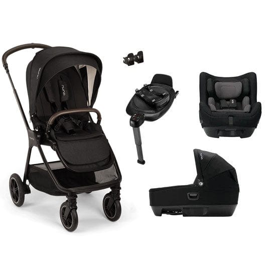 Nuna TRIV Next Generation Cari Bundle in Caviar Travel Systems