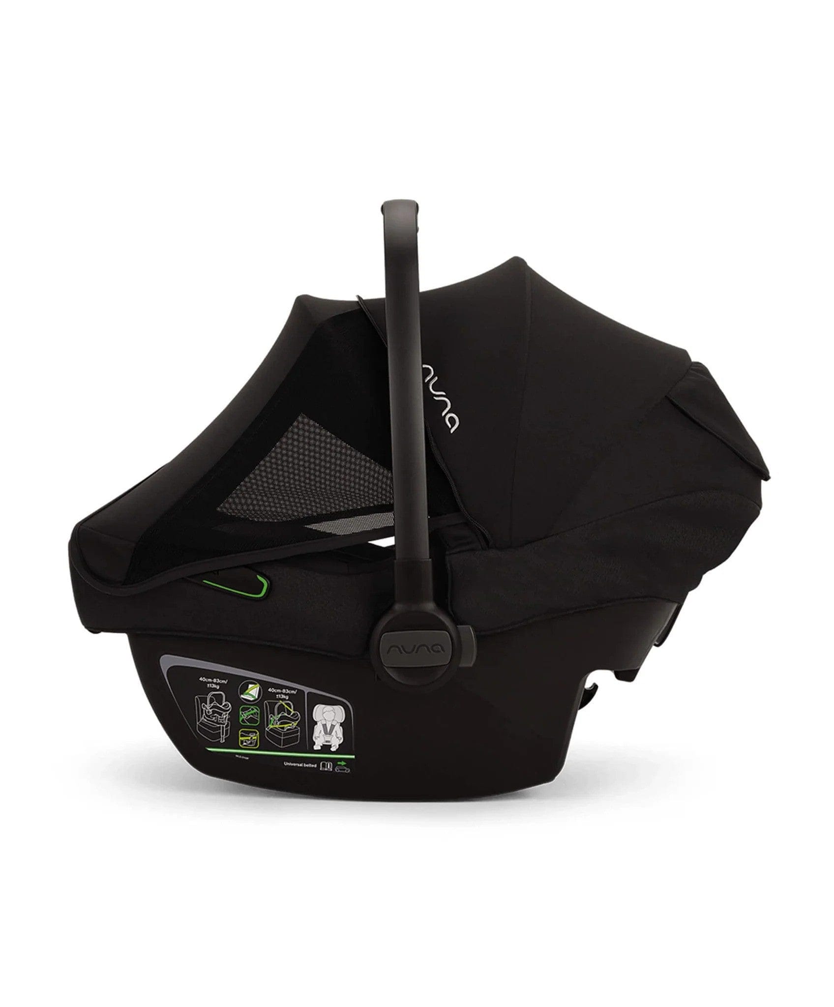 Nuna TRIV Next Generation Pipa Bundle in Caviar Travel Systems