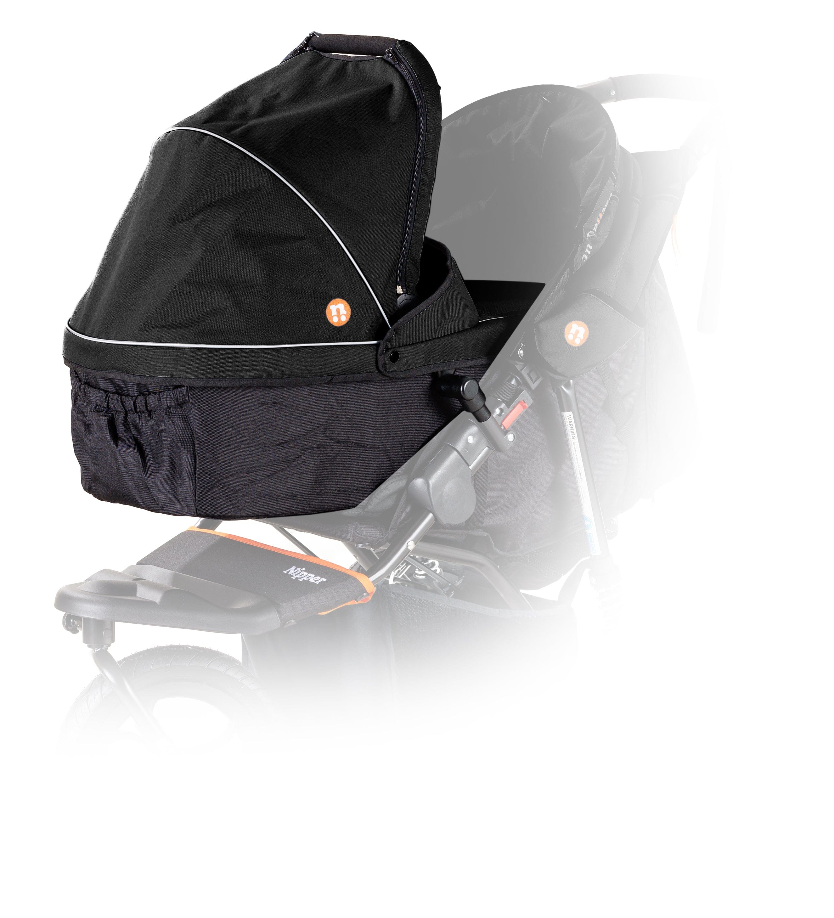 Out n About Nipper New Parent Starter Bundle in Summit Black 3 Wheeler Pushchair Bundles 5060167546778c