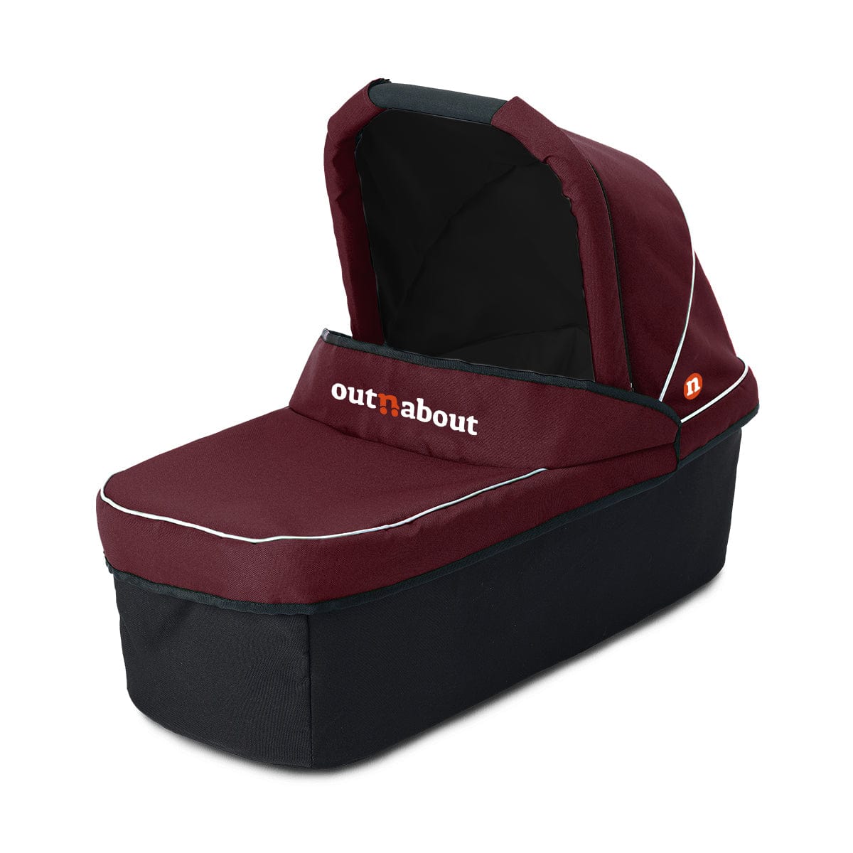 Out n About Nipper Single New Parent Ultimate Bundle in Brambleberry Red 3 Wheeler Pushchair Bundles 5060167546143