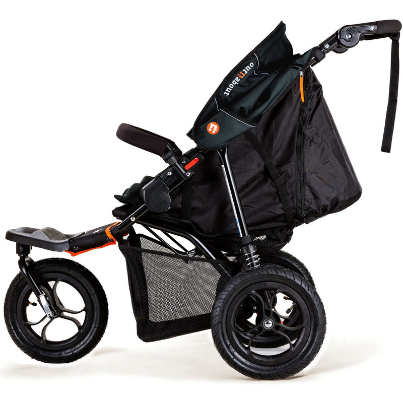 Out n About Nipper V5 Pushchair Forest Black 3 Wheelers NIP-01BLKv5 5060167546105