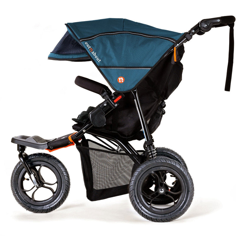 Out n About Nipper V5 Pushchair Highland Blue 3 Wheelers NIP-01BLUv5 5060167546136