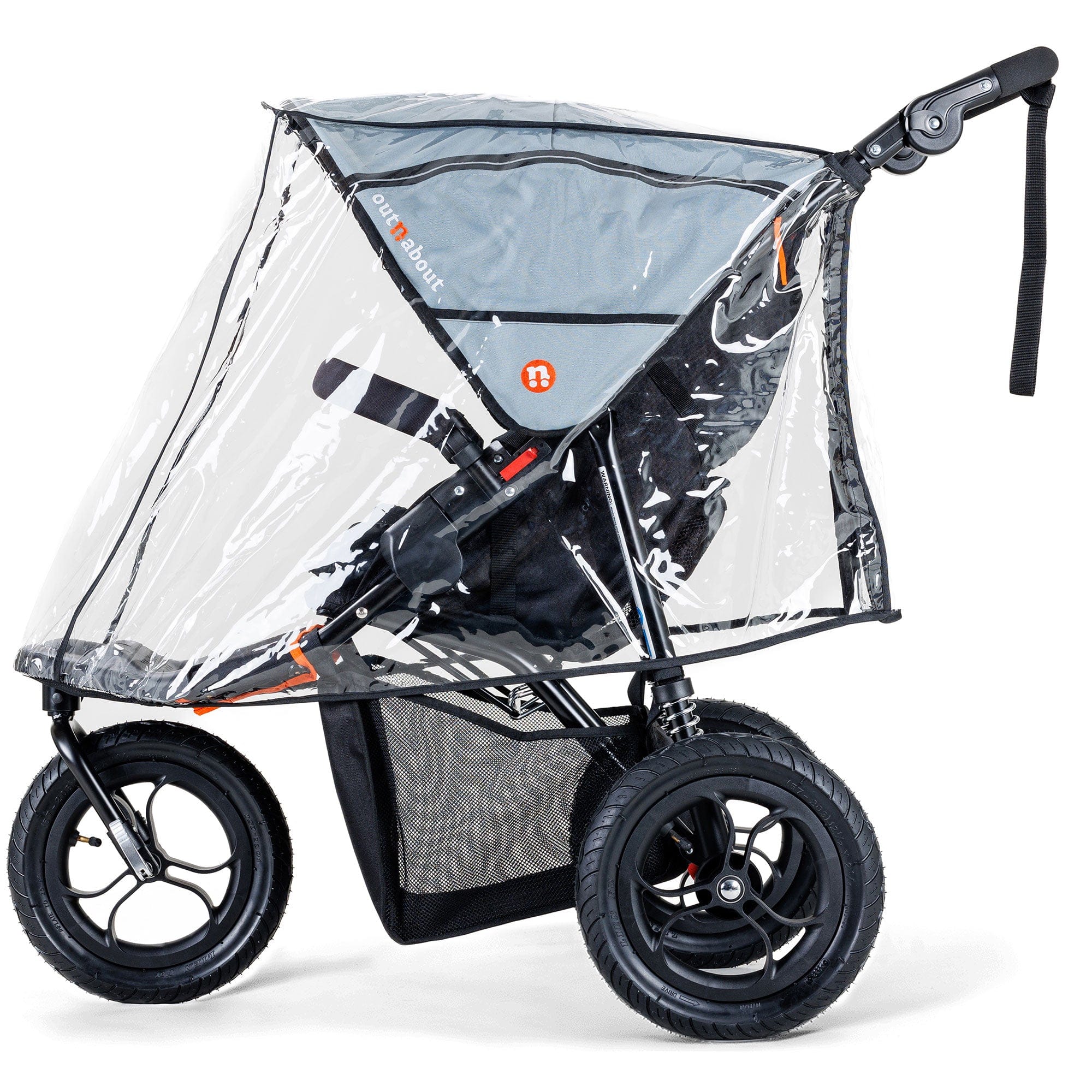 Out n About Nipper V5 Pushchair Rock Salt Grey 3 Wheelers NIP-01GRYv5 5060167546112