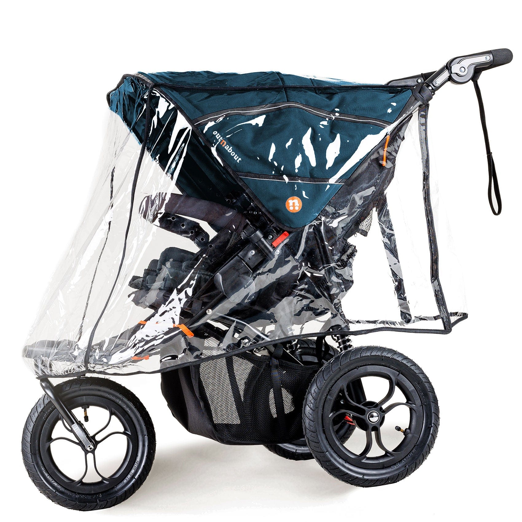 Out n About Double Nipper V5 Highland Blue Double & Twin Prams NIP-02BLUv5 5060167546181