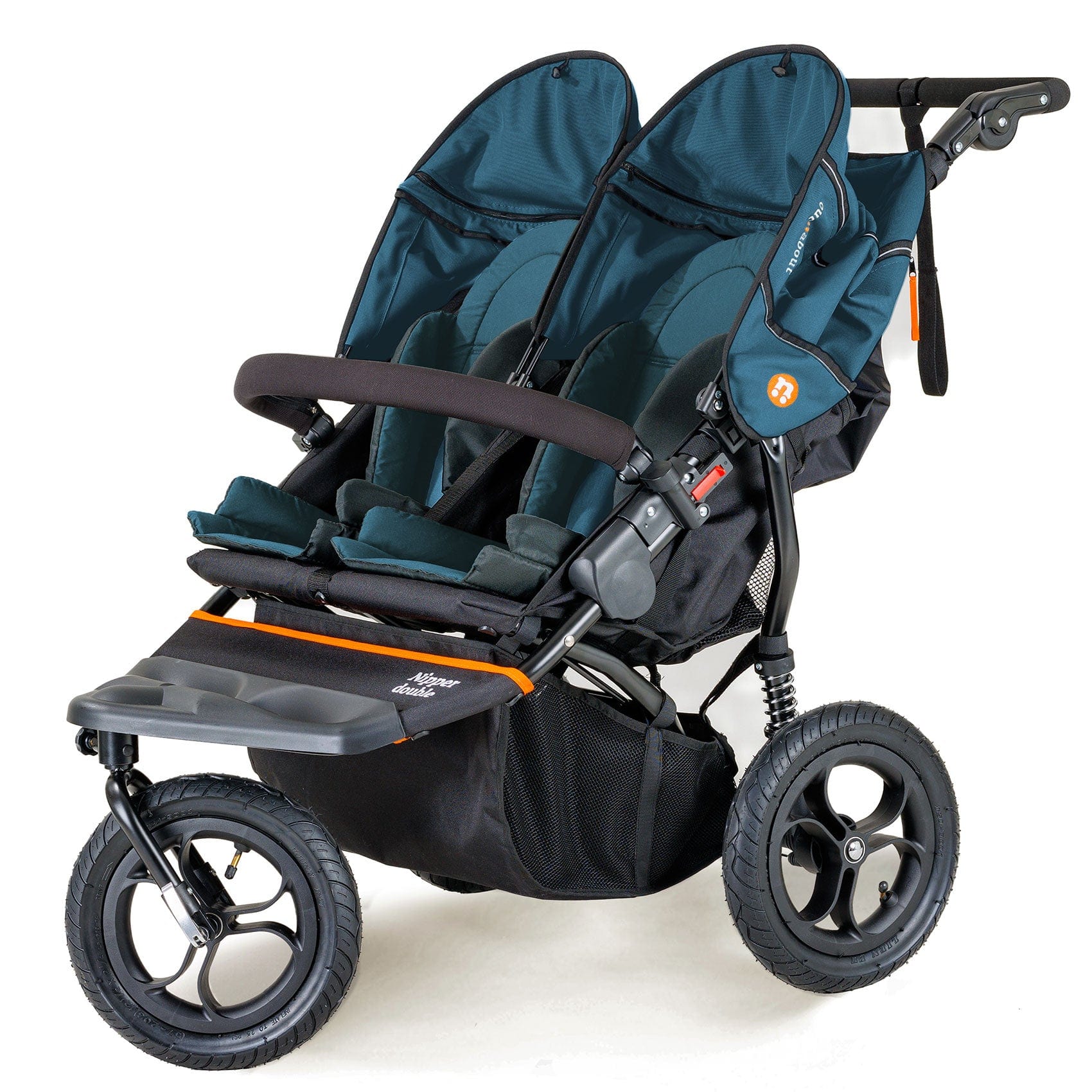 Out n About Double Nipper V5 Highland Blue Double & Twin Prams NIP-02BLUv5 5060167546181