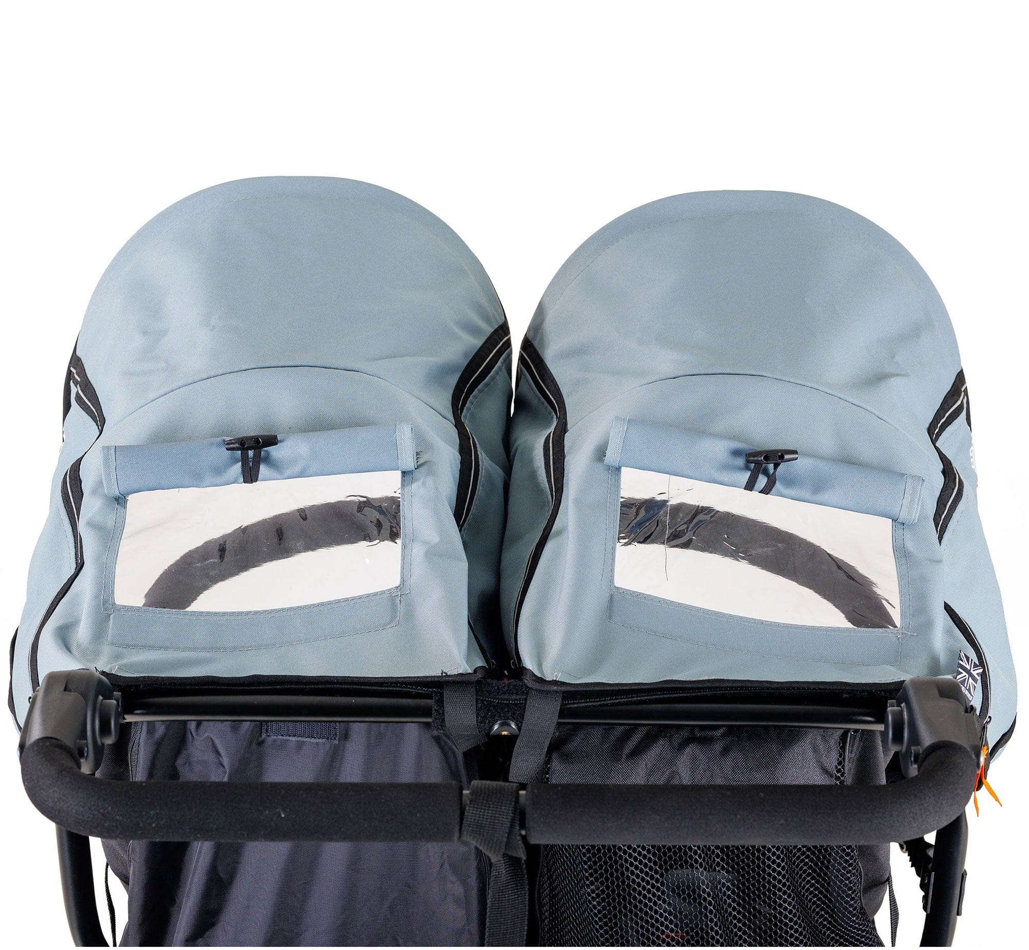 Out n About Double Nipper V5 Rock Salt Grey Double & Twin Prams NIP-02GRYv5 5060167546167
