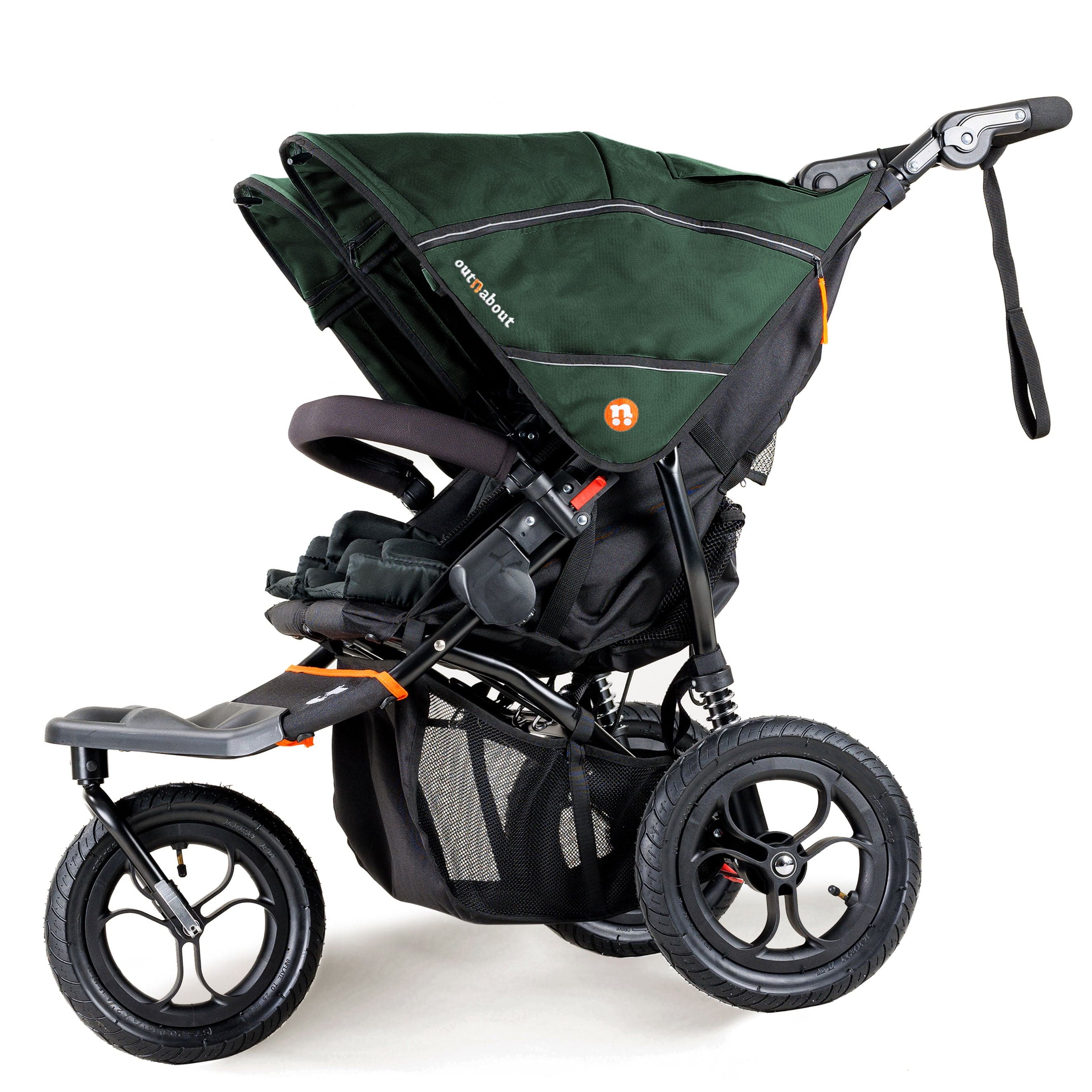 Out n About Double Nipper V5 Sycamore Green Double & Twin Prams NIP-02GRNv5 5060167546174