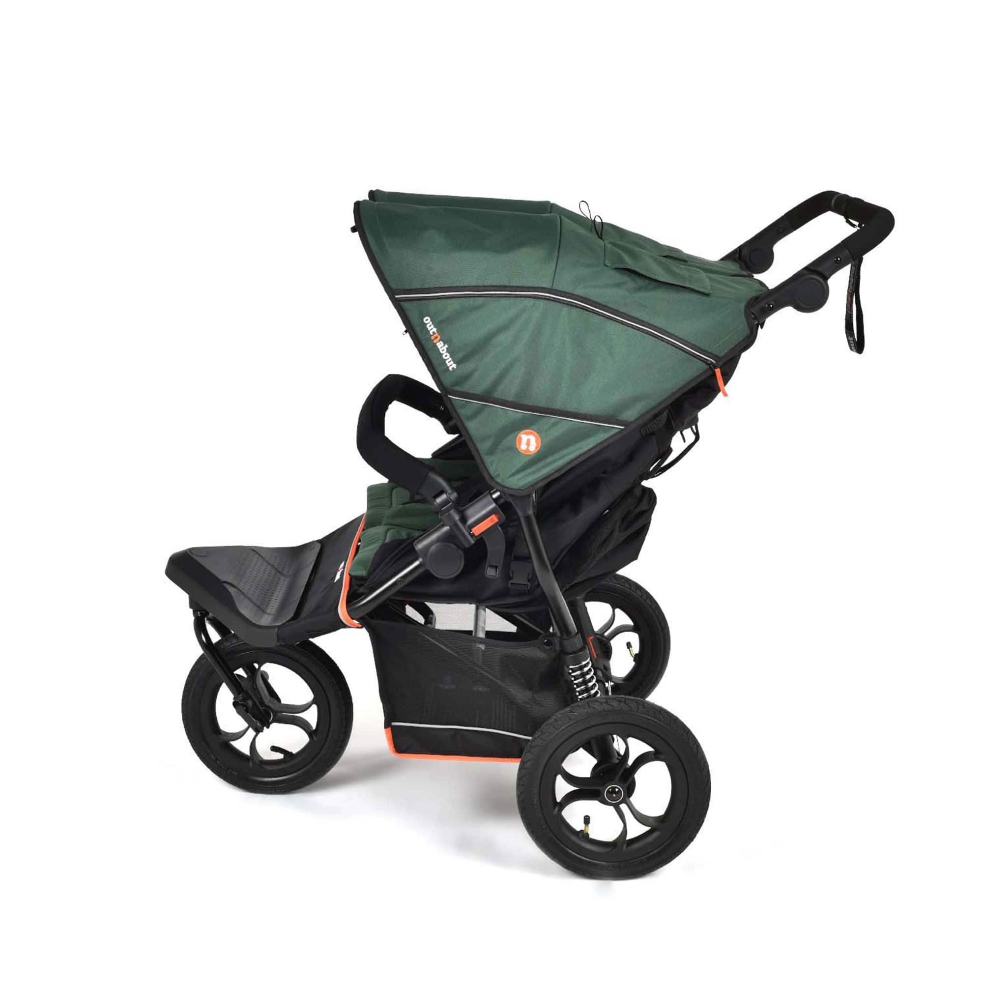 Out n About Double Nipper V6 in Sycamore Green Double & Twin Prams ONANIP-02GRNV6 5060167547751