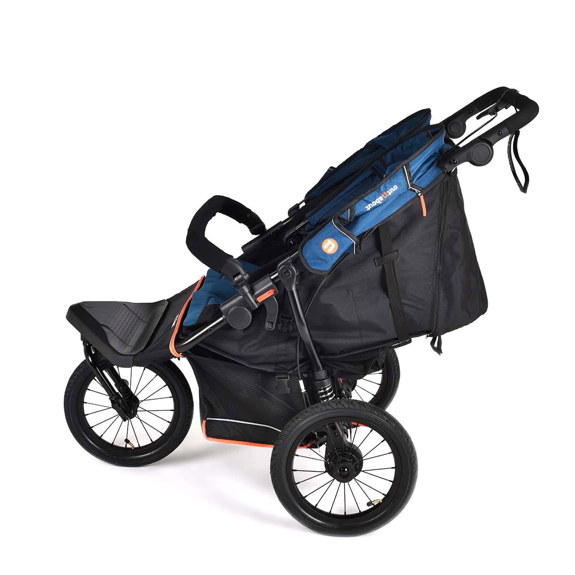 Out n About Nipper Double V6 Plus in Highland Blue Double & Twin Prams ONANIP-02BLUV6+ 5060167547829