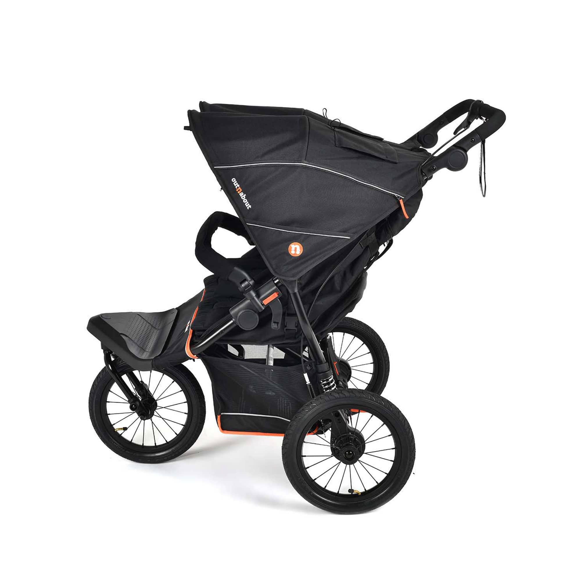 Out n About Nipper Double V6 Plus in Summit Black Double & Twin Prams ONANIP-02SBV6+ 5060167547799