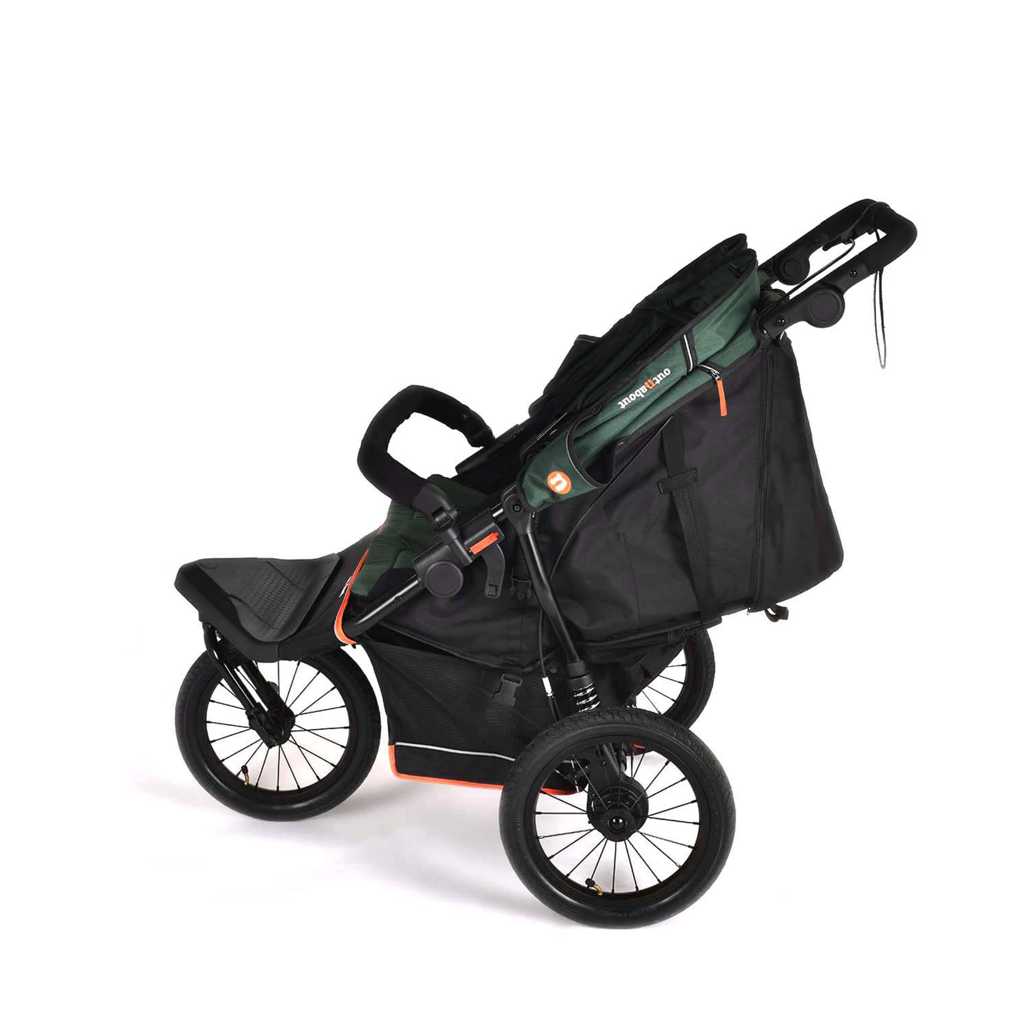 Out n About Nipper Double V6 Plus in Sycamore Green Double & Twin Prams ONANIP-02GRNV6+ 5060167547805