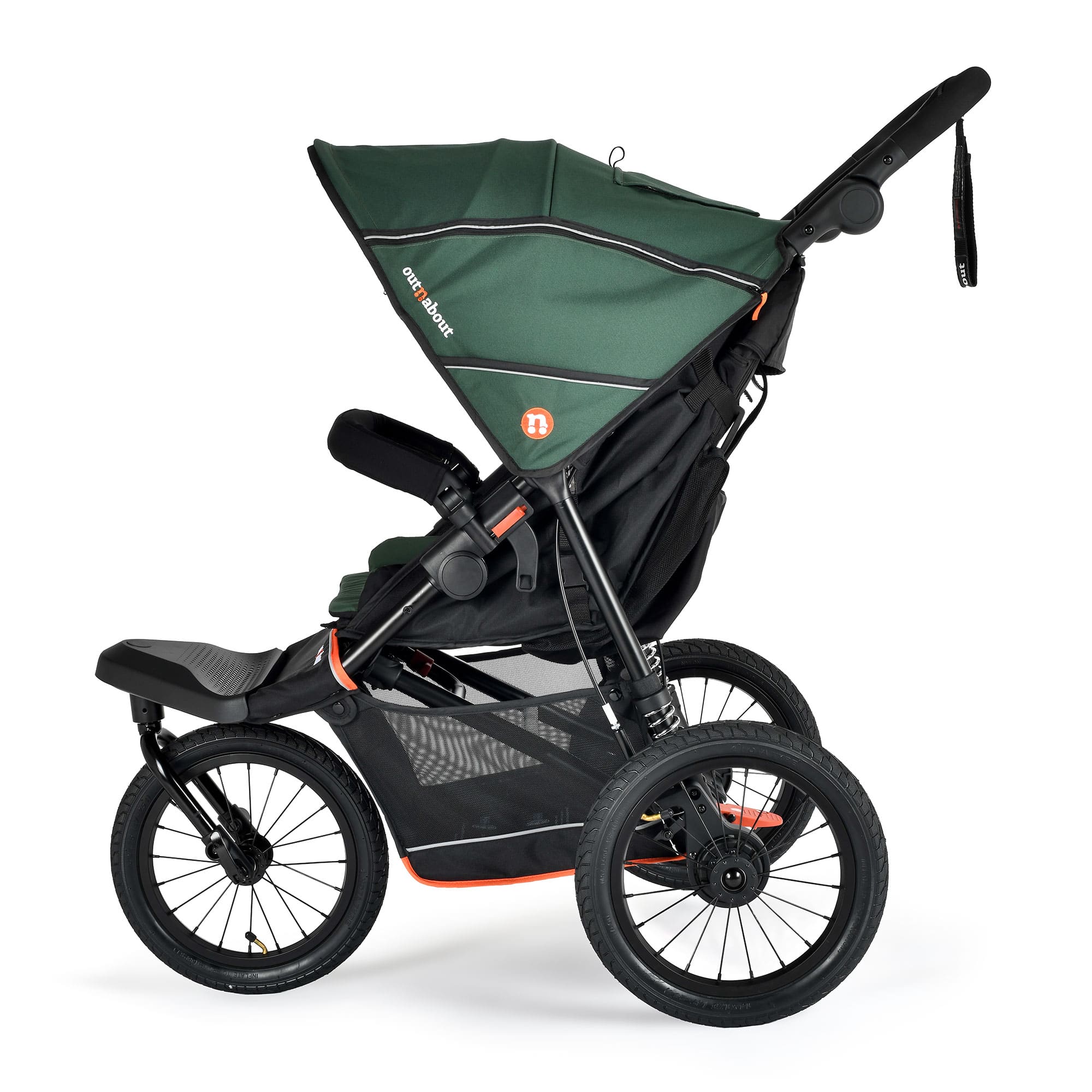 Out n About Nipper V6 Plus Newborn Bundle in Sycamore Green Double & Twin Prams 21056-SYC-GRN 5060167547706