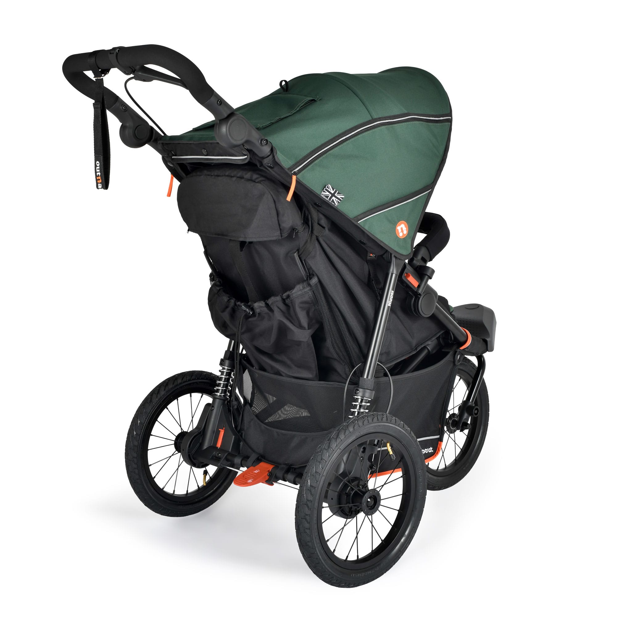 Out n About Nipper V6 Plus Newborn Bundle in Sycamore Green Double & Twin Prams 21056-SYC-GRN 5060167547706