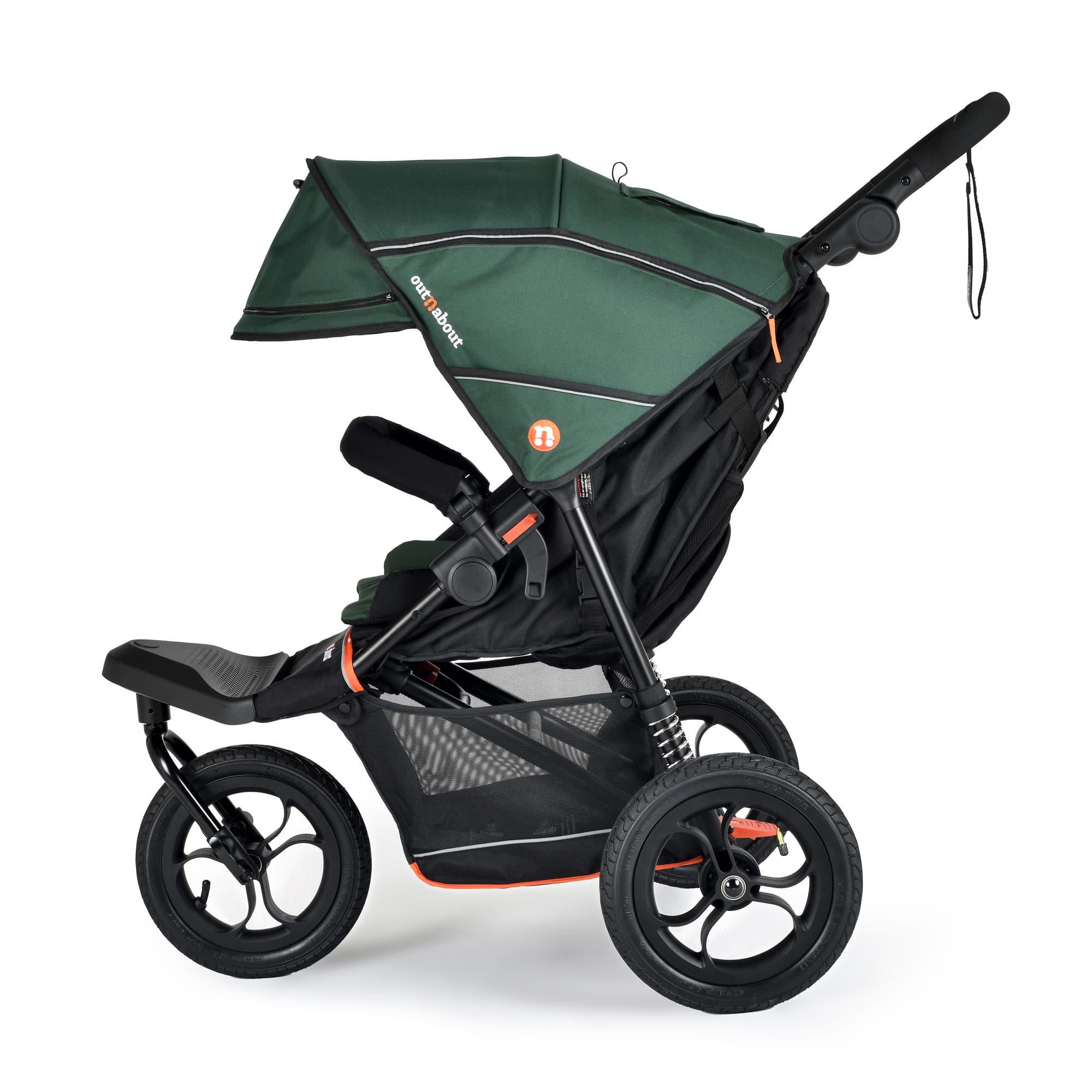 Out n About Nipper V6 Switch Newborn Bundle in Sycamore Green Double & Twin Prams ONANIP-01SWHBUNV6-GRN 5060167549250