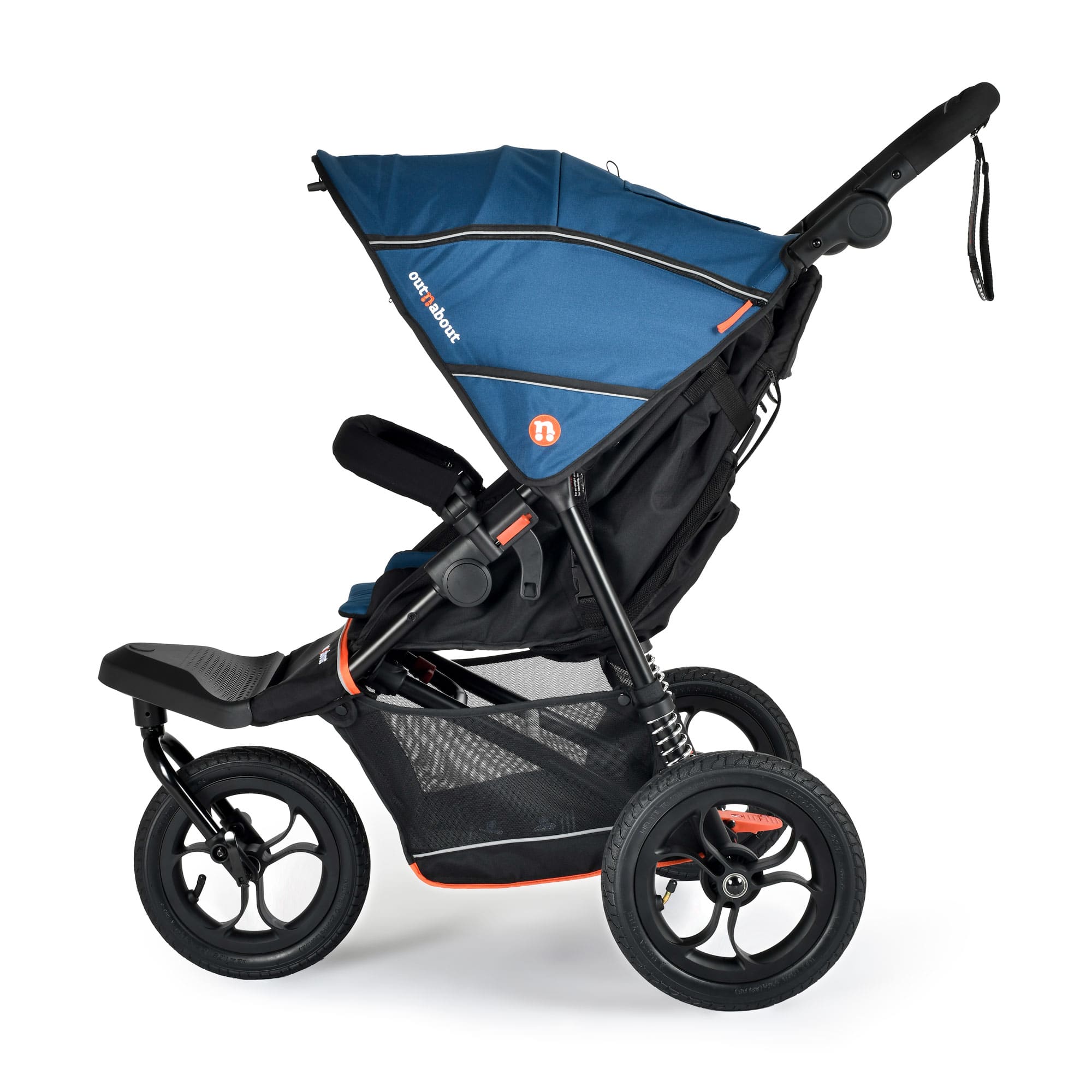 Out n About Single Nipper V6 Highland Blue Pushchairs & Buggies ONANIP-01BLUV6 5060167547676