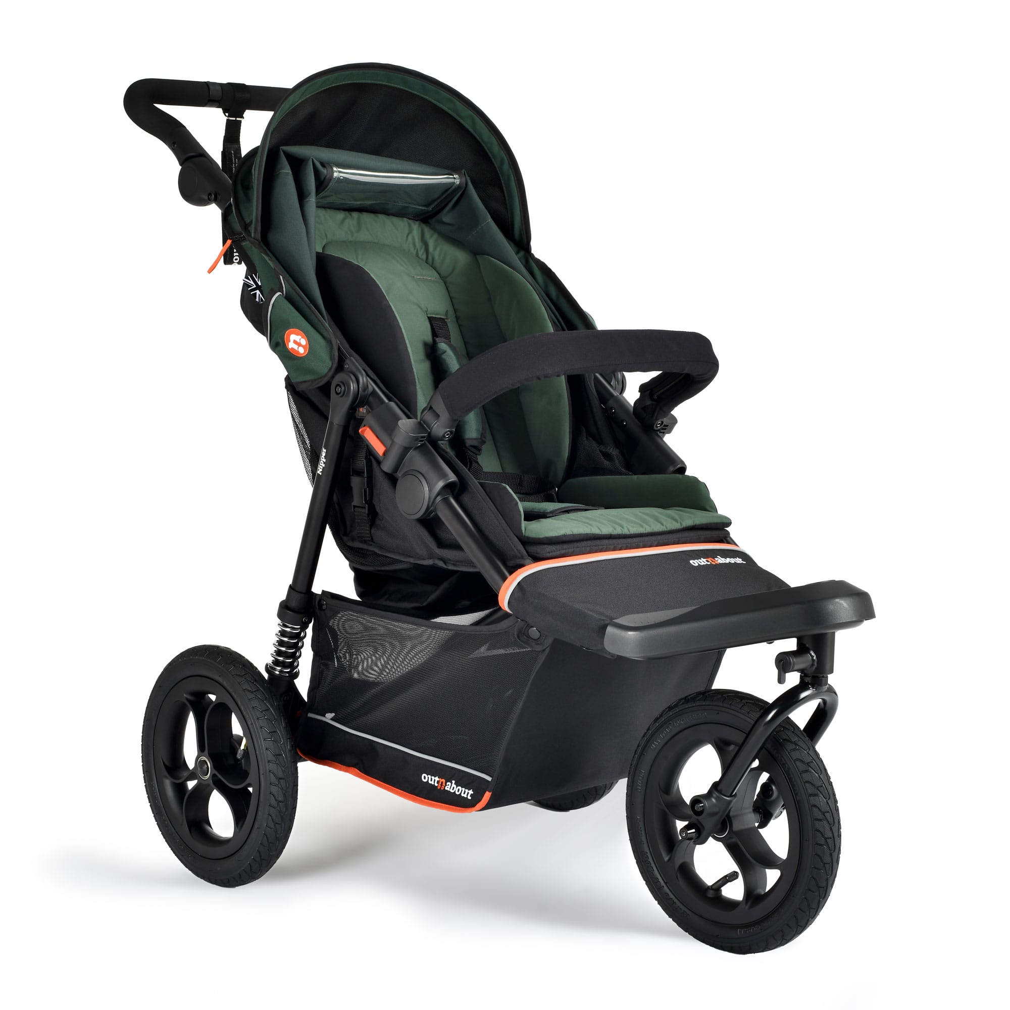 Out n About Single Nipper V6 in Sycamore Green Pushchairs & Buggies ONANIP-01GRNV6 5060167547652