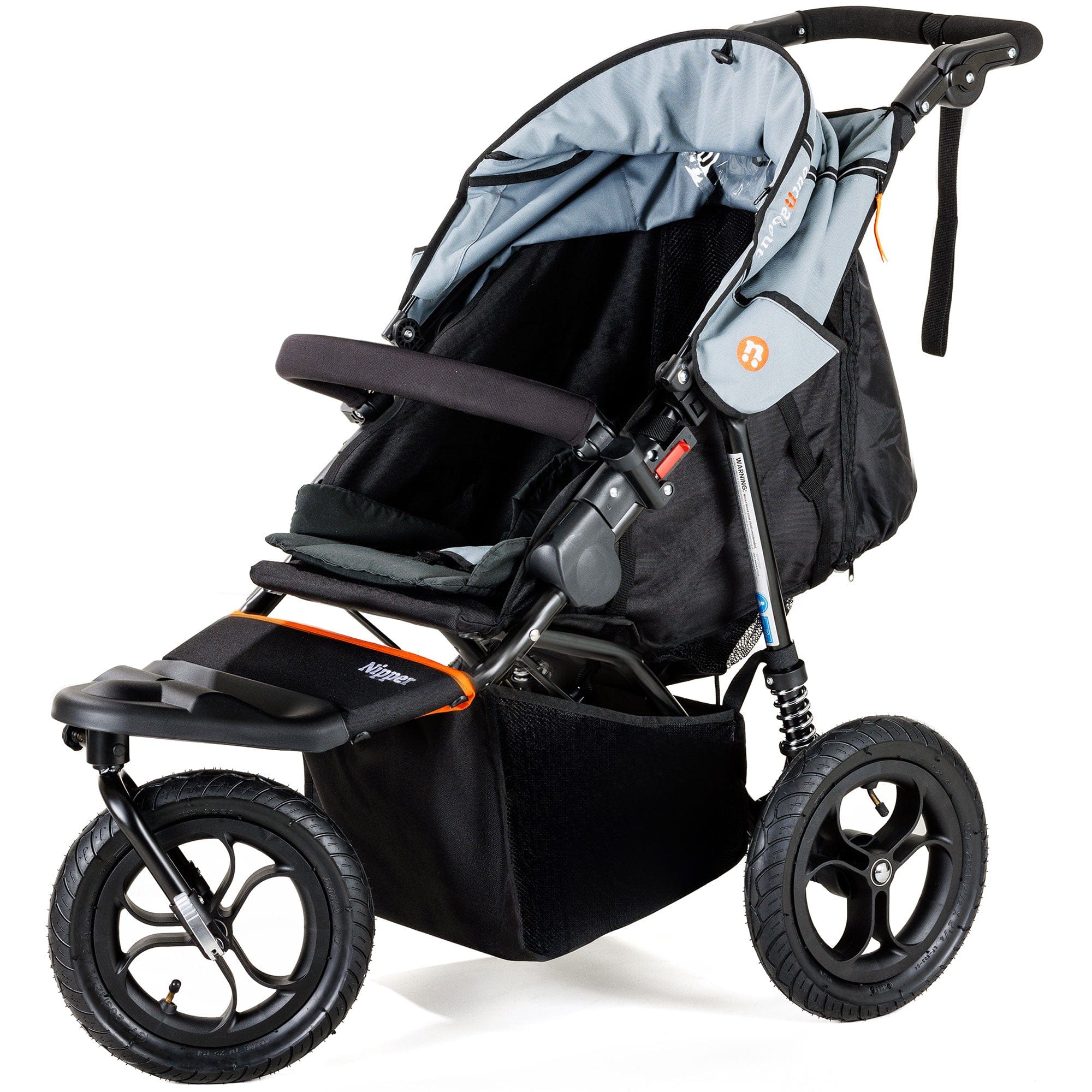 Out n About Nipper Single Maxi-Cosi Comfort Bundle in Rock Salt Grey Travel Systems