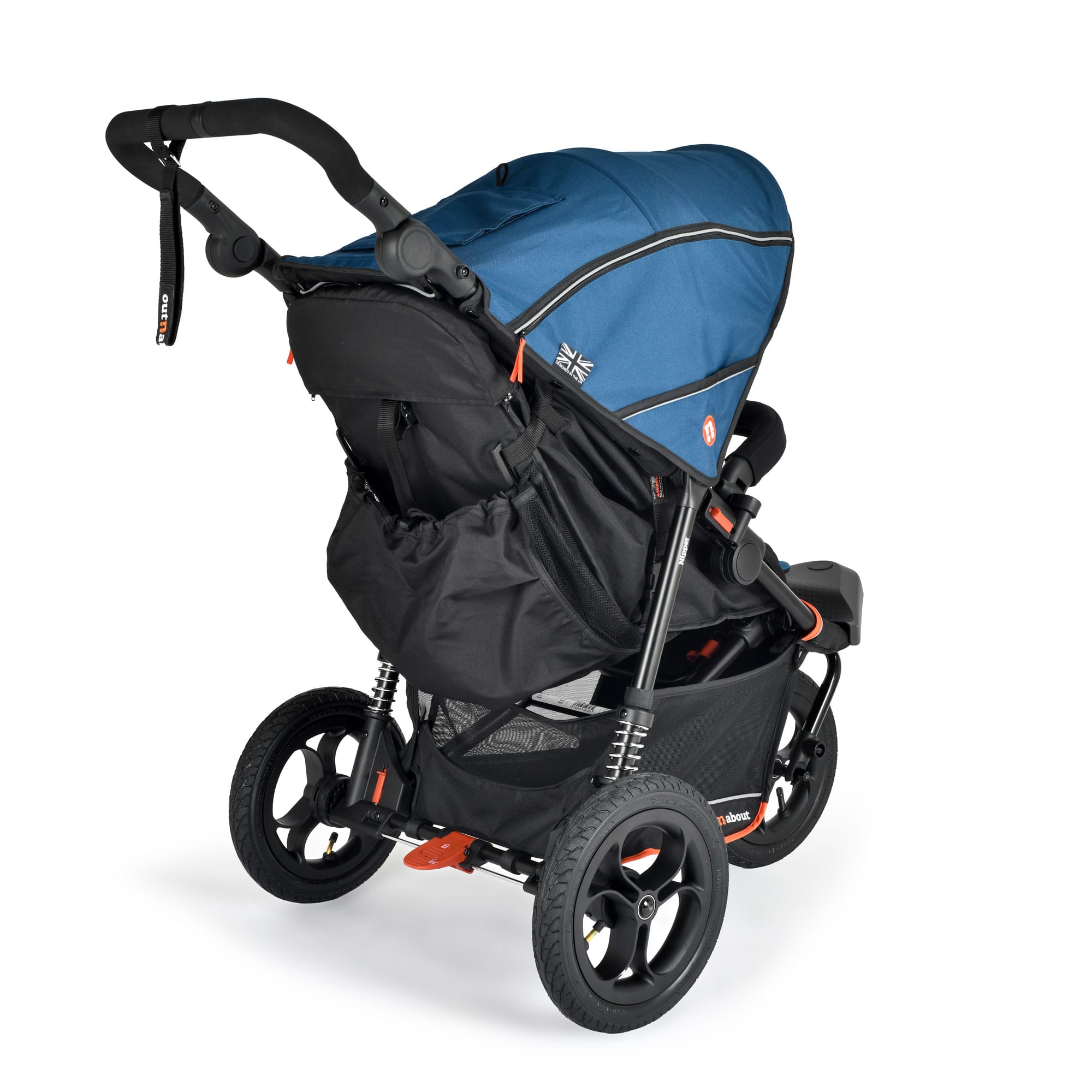 Out n About Nipper V6 Travel System in Highland Blue Travel Systems