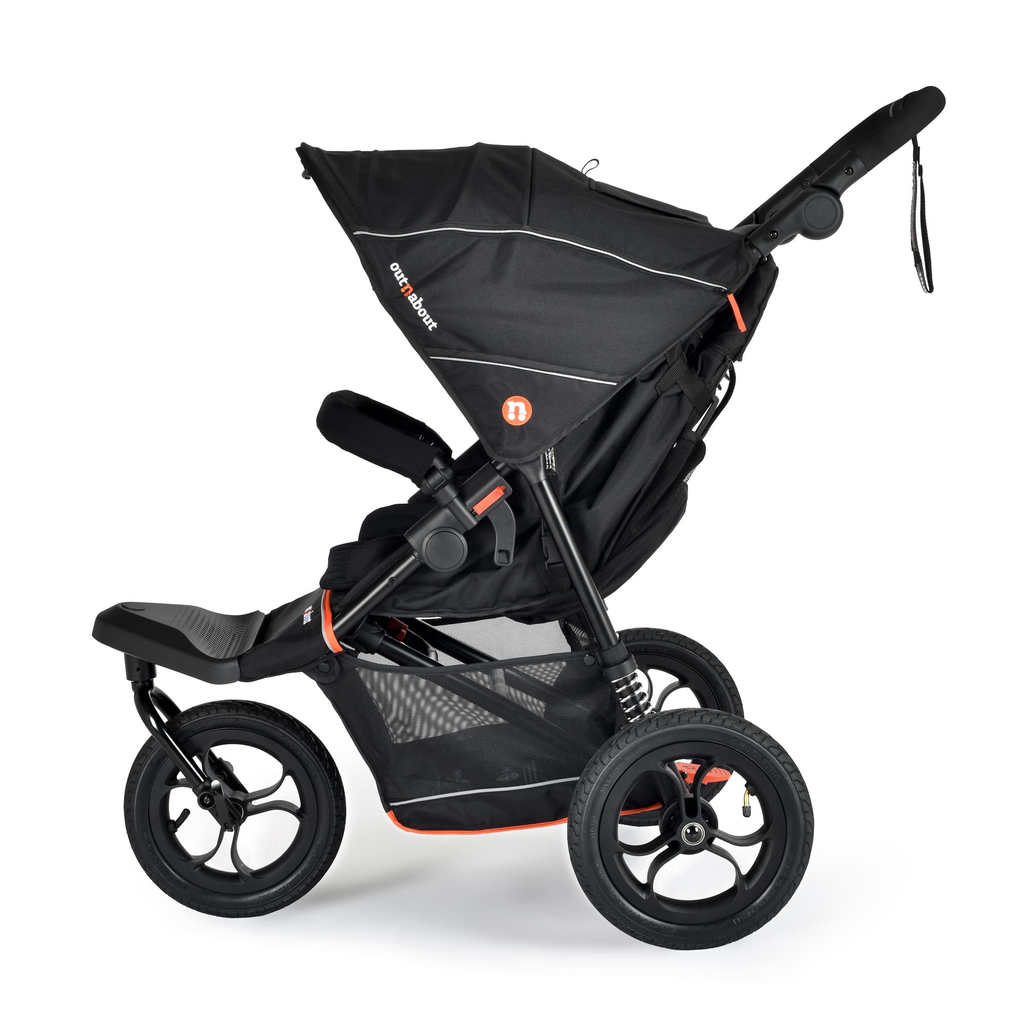 Out n About Nipper V6 Travel System in Summit Black Travel Systems