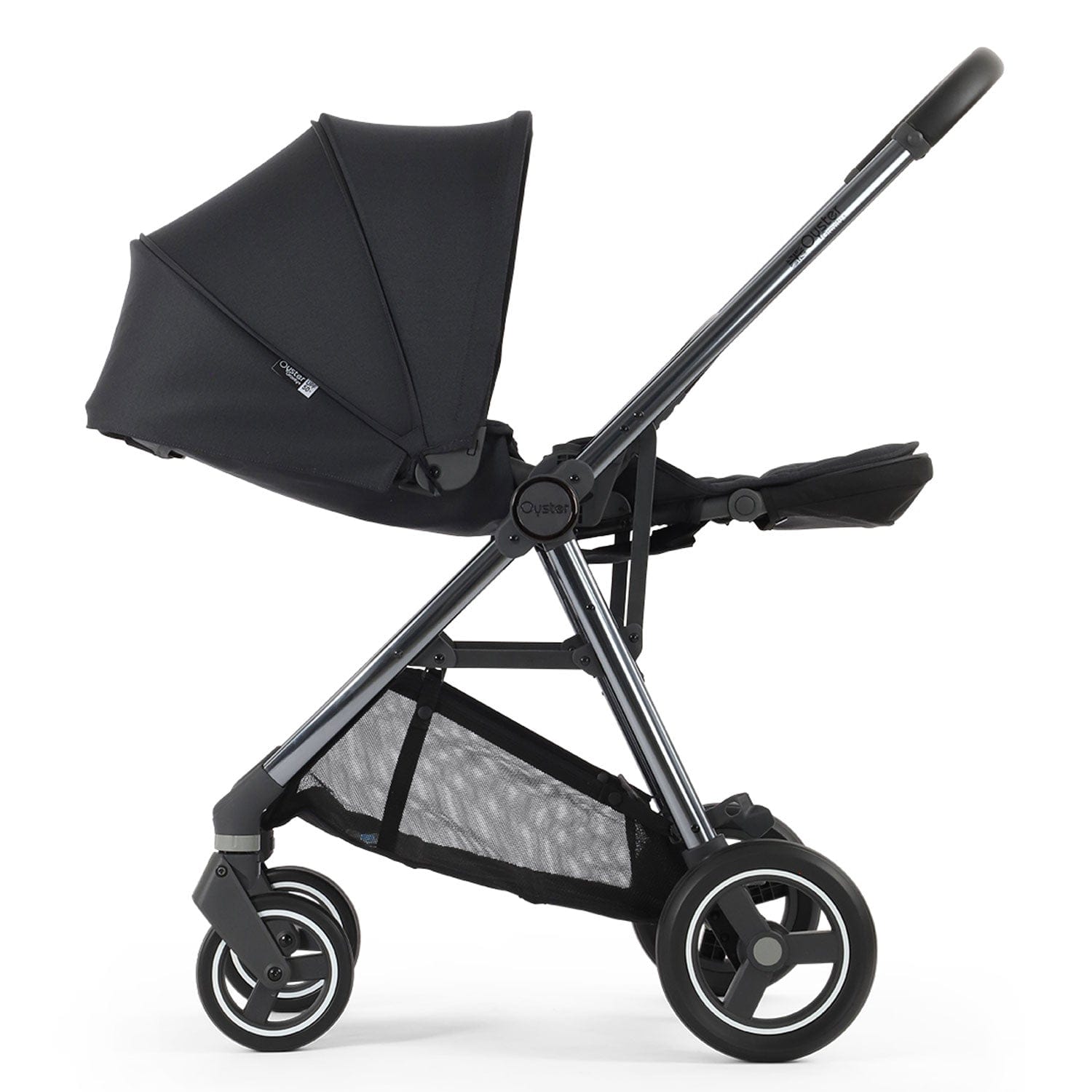 Oyster Gravity+ Stroller in Carbonite Baby Prams OGPSUCR