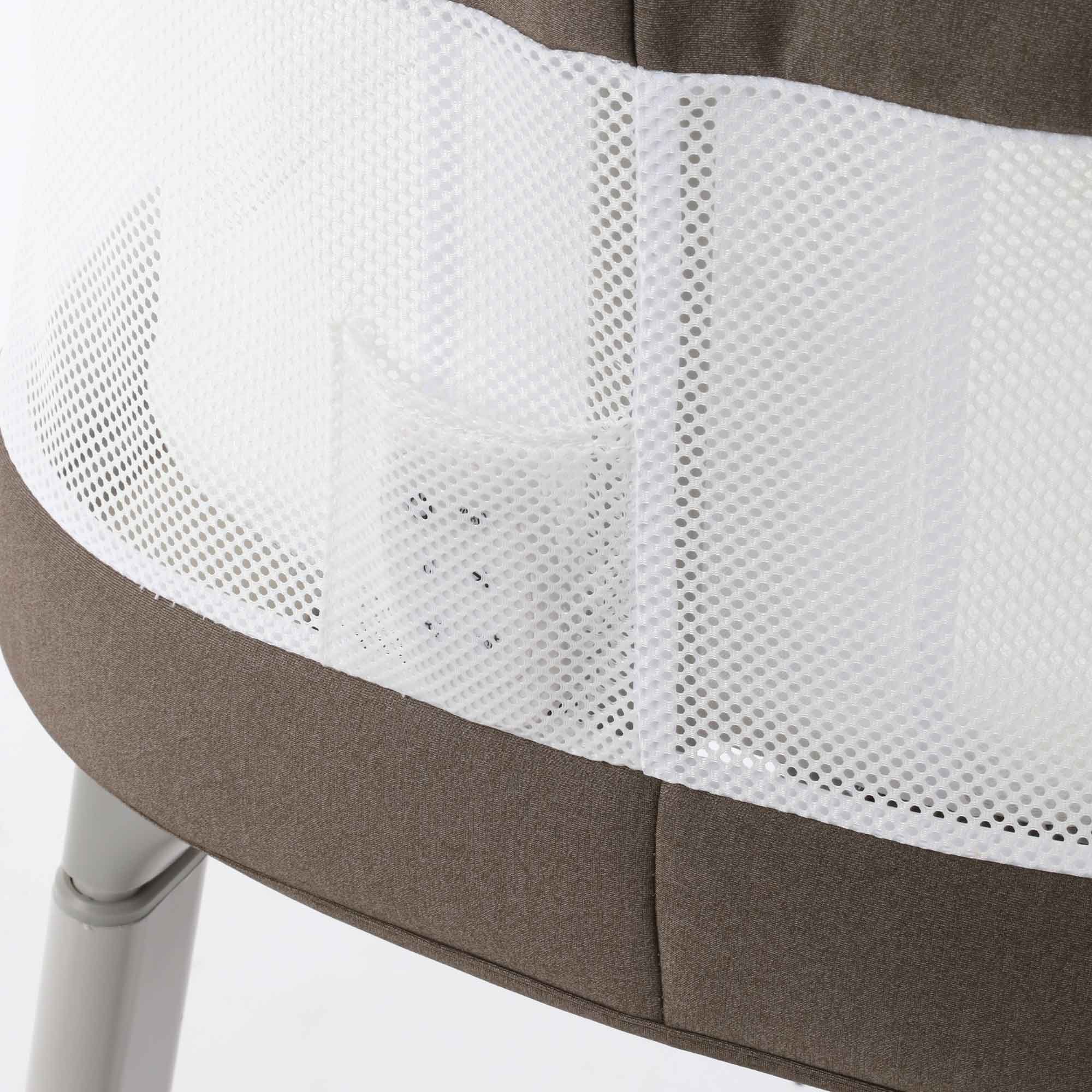 Oyster Wiggle Crib in Mink Cribs OYWCMI 5060711567167
