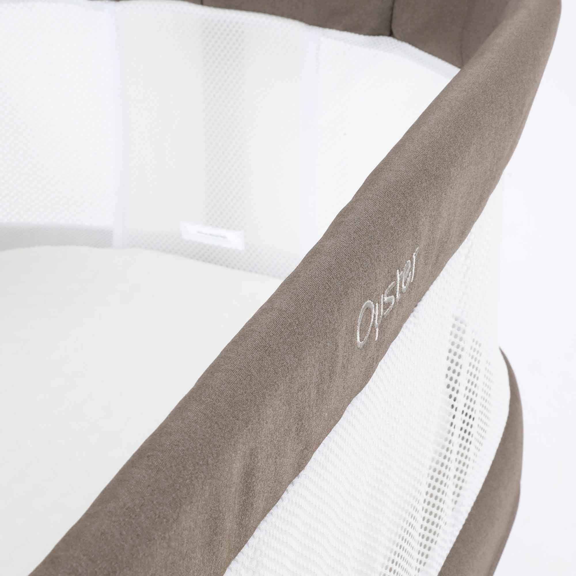 Oyster Wiggle Crib in Mink Cribs OYWCMI 5060711567167
