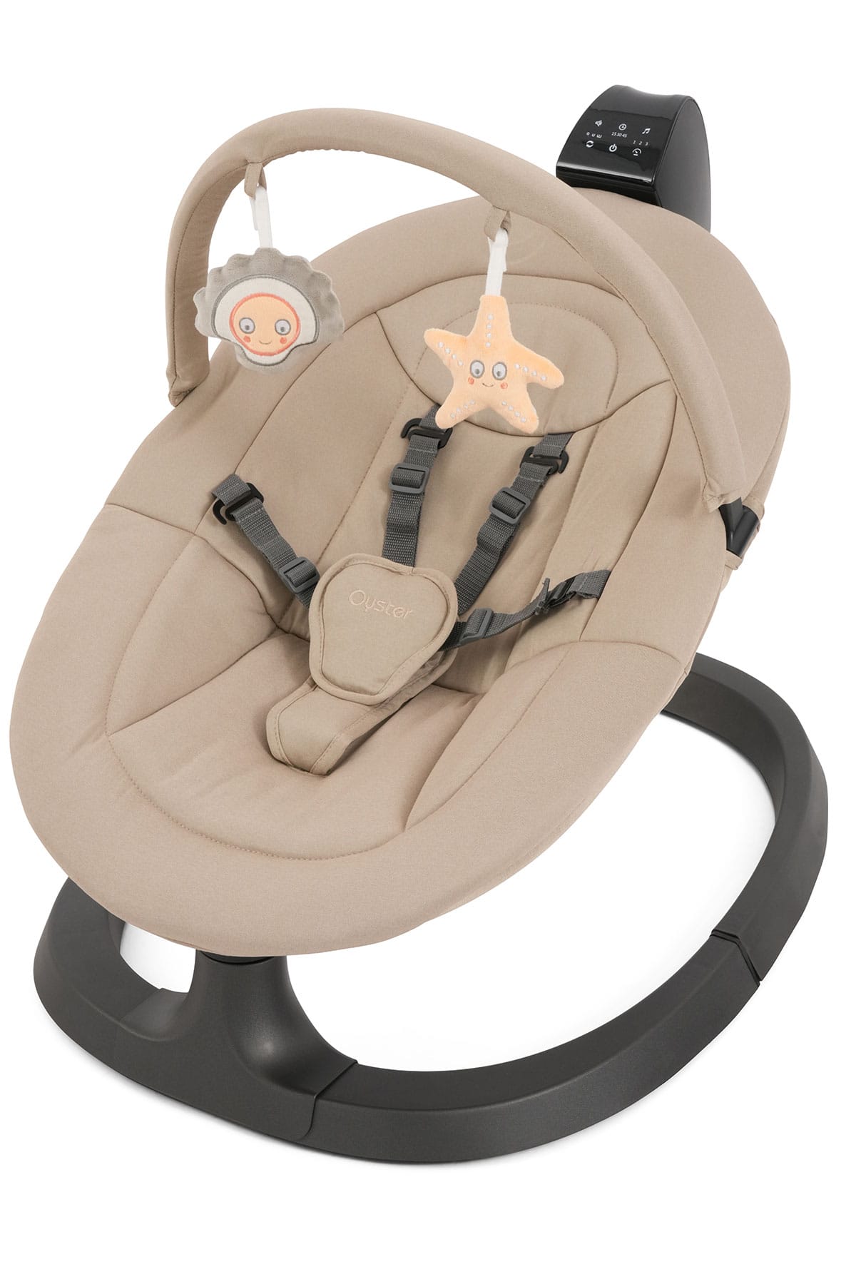 Oyster Home Ocean Rocker in Buttermilk Rocking Bouncing Cradles OYORBU 5061058984020