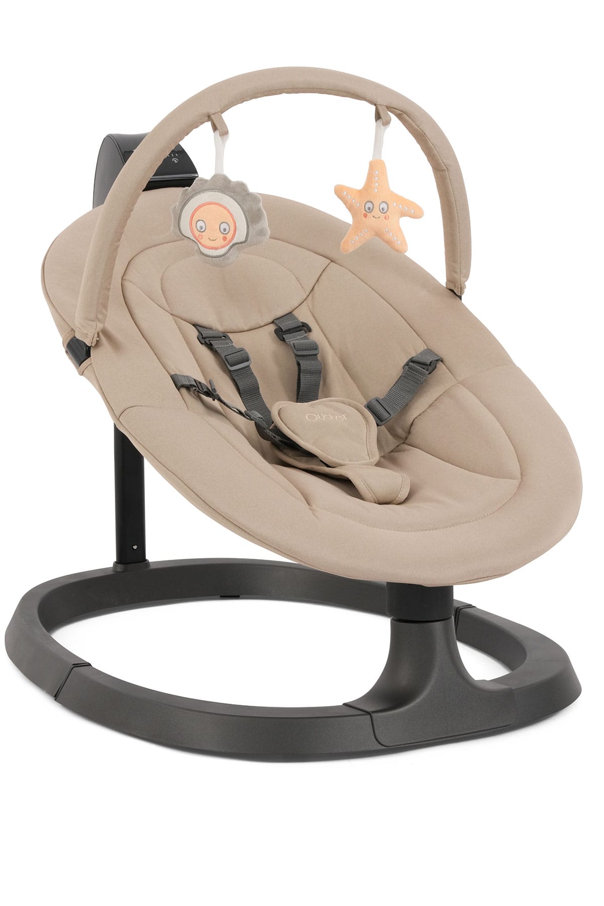 Oyster Home Ocean Rocker in Buttermilk Rocking Bouncing Cradles OYORBU 5061058984020