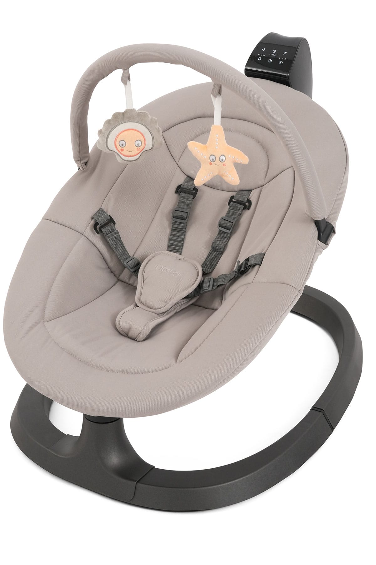 Oyster Home Ocean Rocker in Stone Rocking Bouncing Cradles OYORST 5061058984013