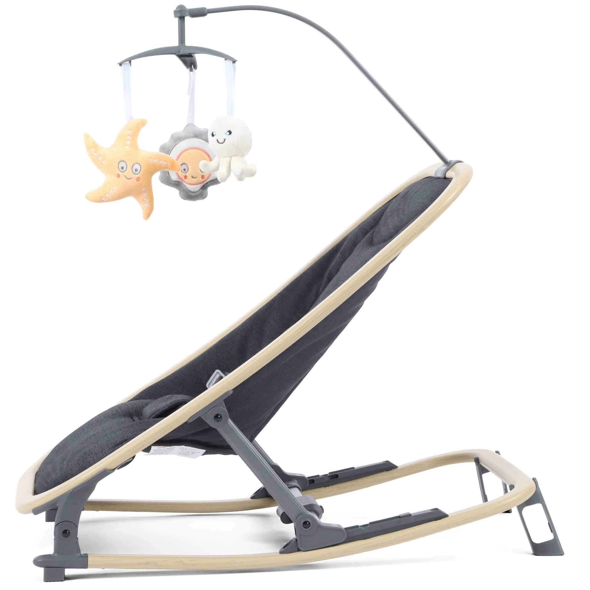 Oyster Rocker in Carbonite Rocking Bouncing Cradles OYROCR 5060711569444