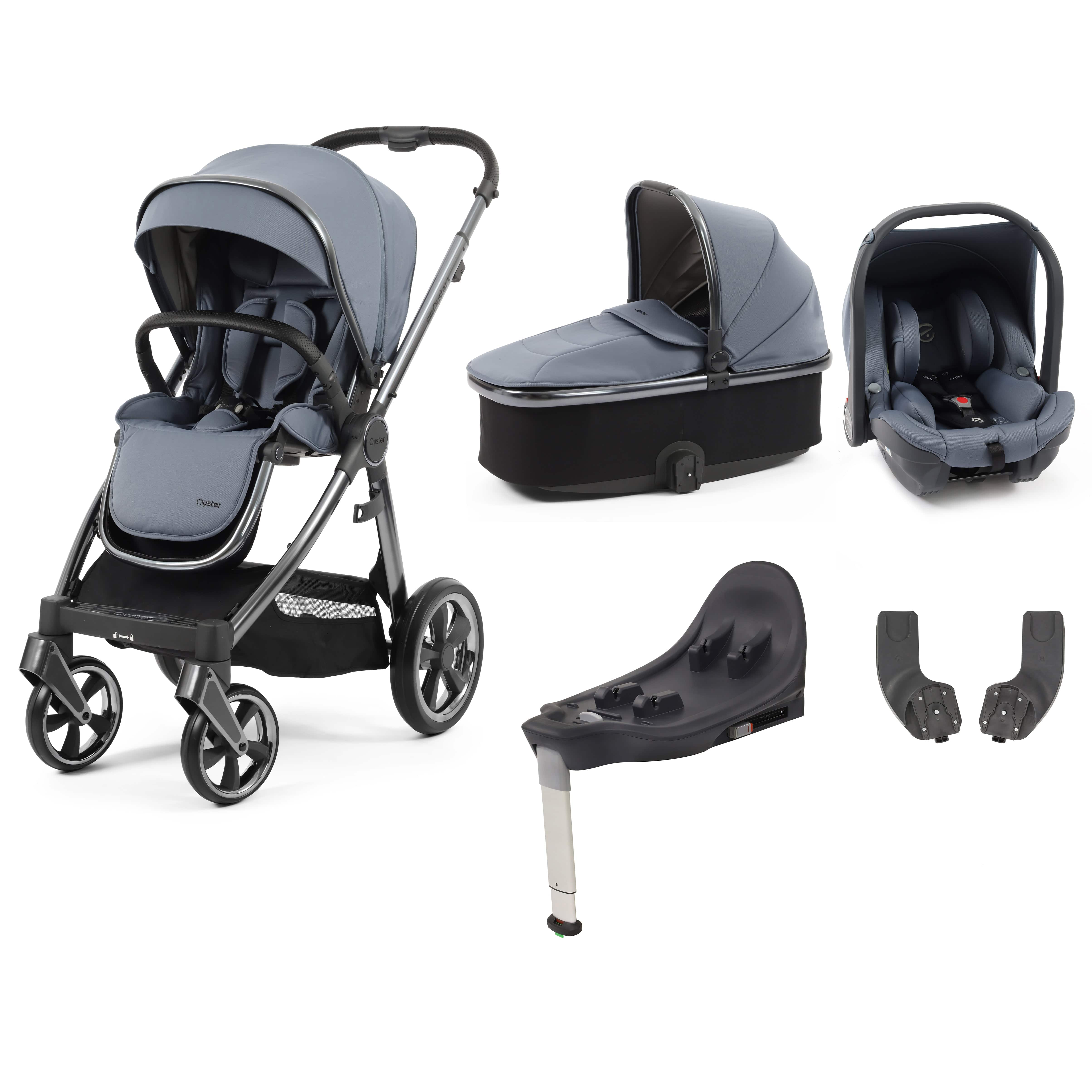 Babystyle Oyster 3 Essential Bundle with Car Seat in Dream Blue Travel Systems 14743-DMB 5060711567228