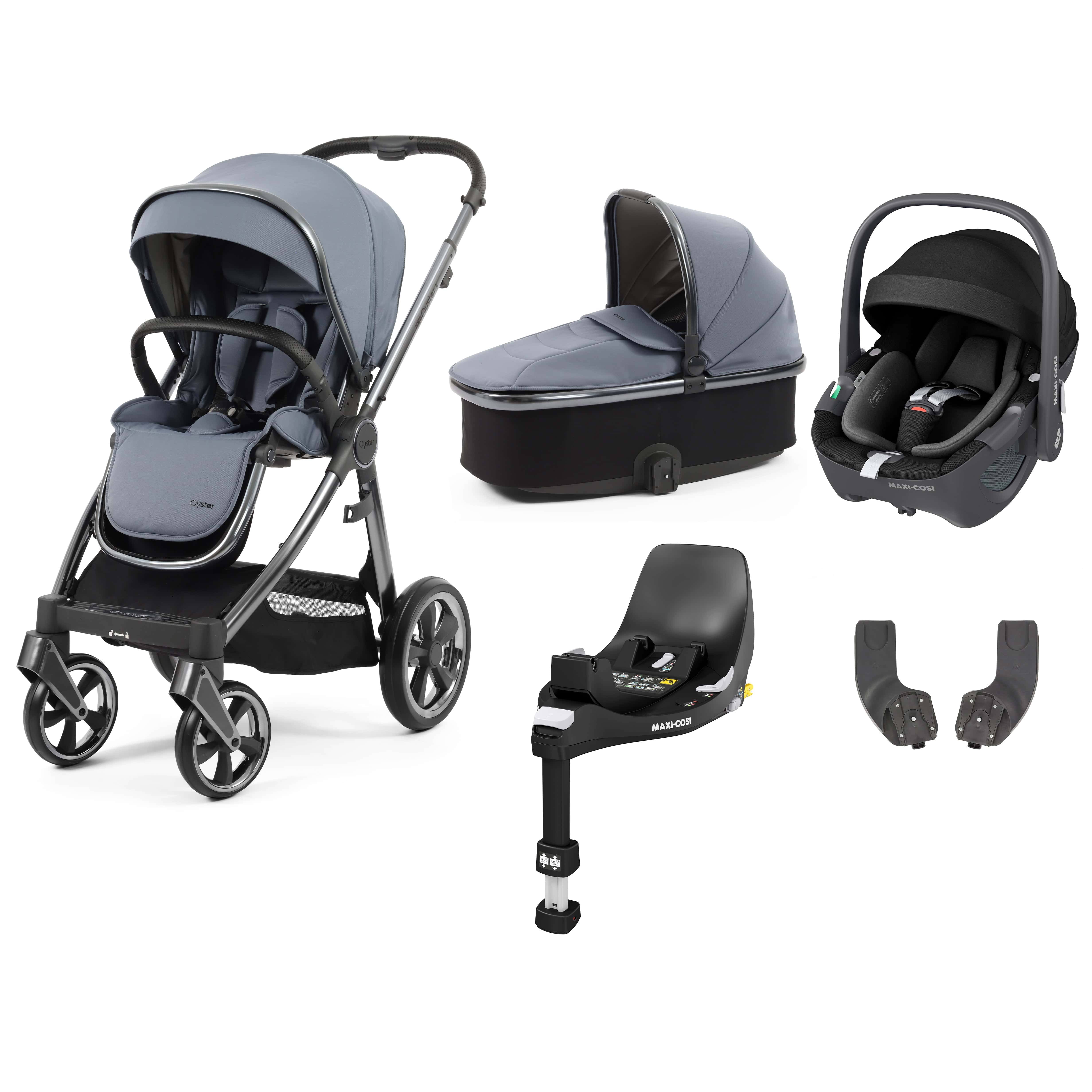 Babystyle Oyster 3 Essential Bundle with Car Seat in Dream Blue Travel Systems 14757-DMB 5060711567228
