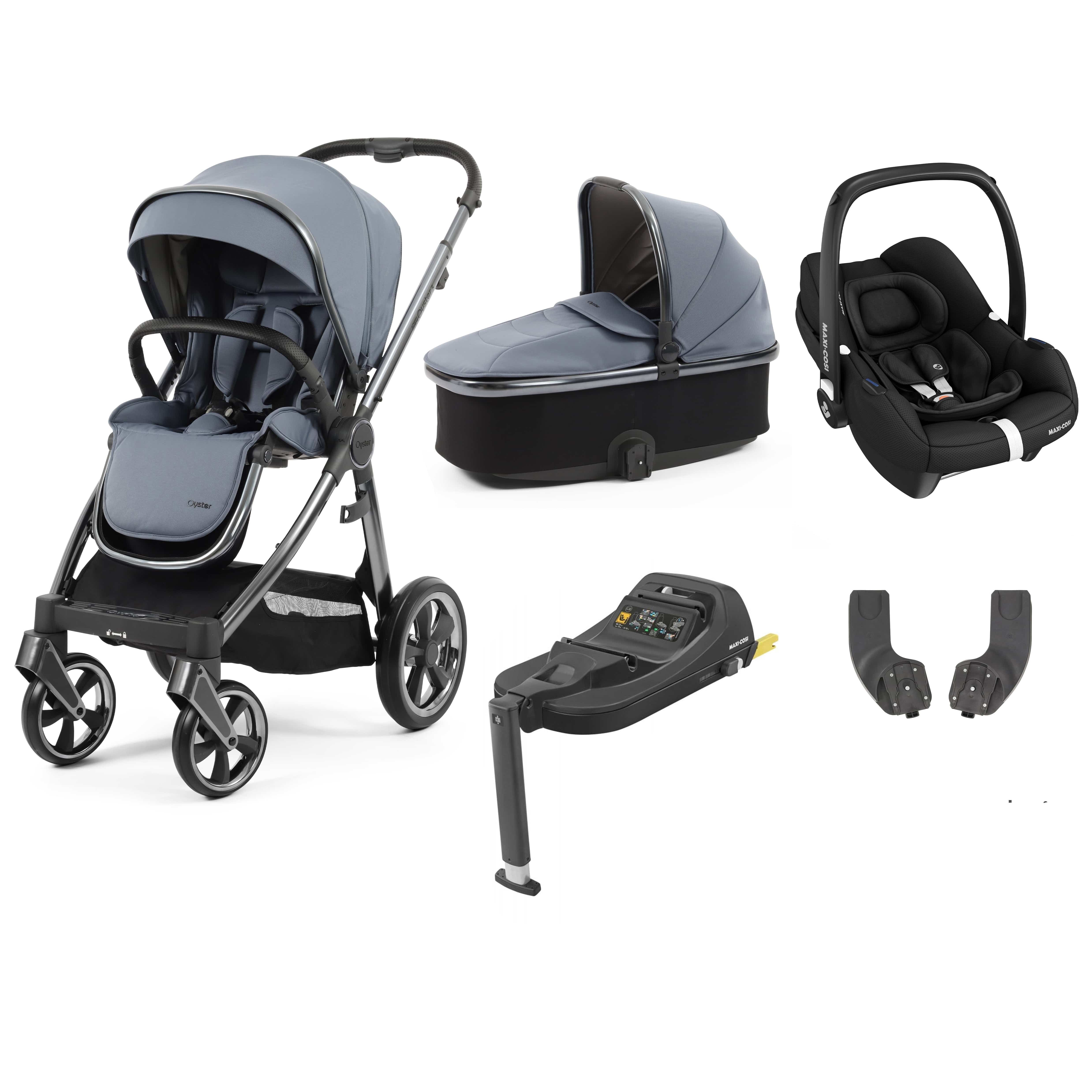 Babystyle Oyster 3 Essential Bundle with Car Seat in Dream Blue Travel Systems 14763-DMB 5060711567228
