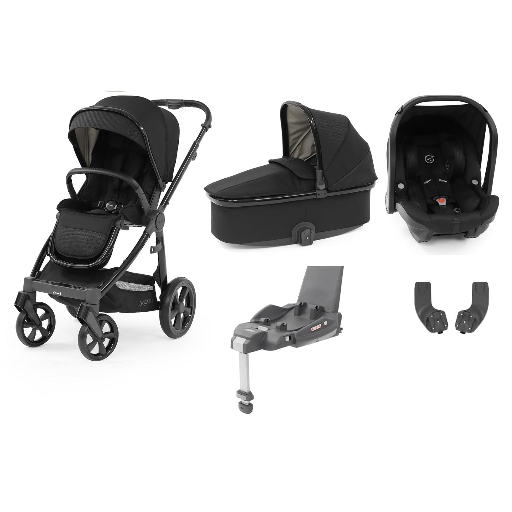 Babystyle Oyster 3 Essential Bundle with Car Seat in Pixel Travel Systems 14745-PXL 5060711565668