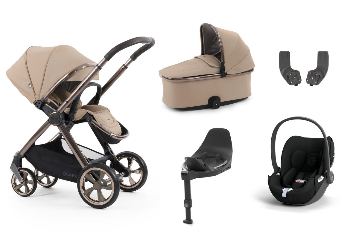 Oyster 4 Essential Bundle in Fawn Travel Systems 23510-FWN-2 5061058984037